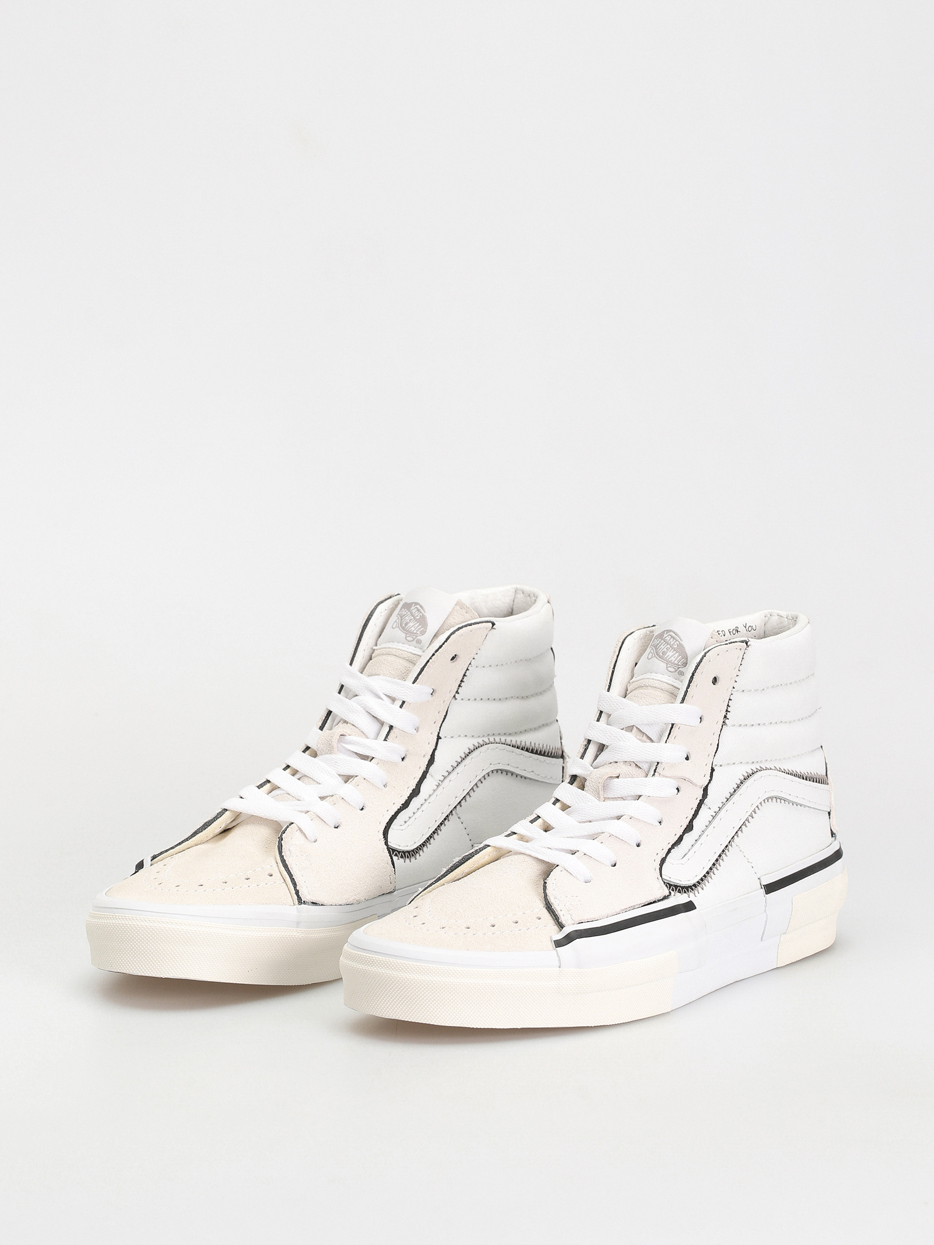 Vans Sk8 Hi Reconstruct Cipők (true white)