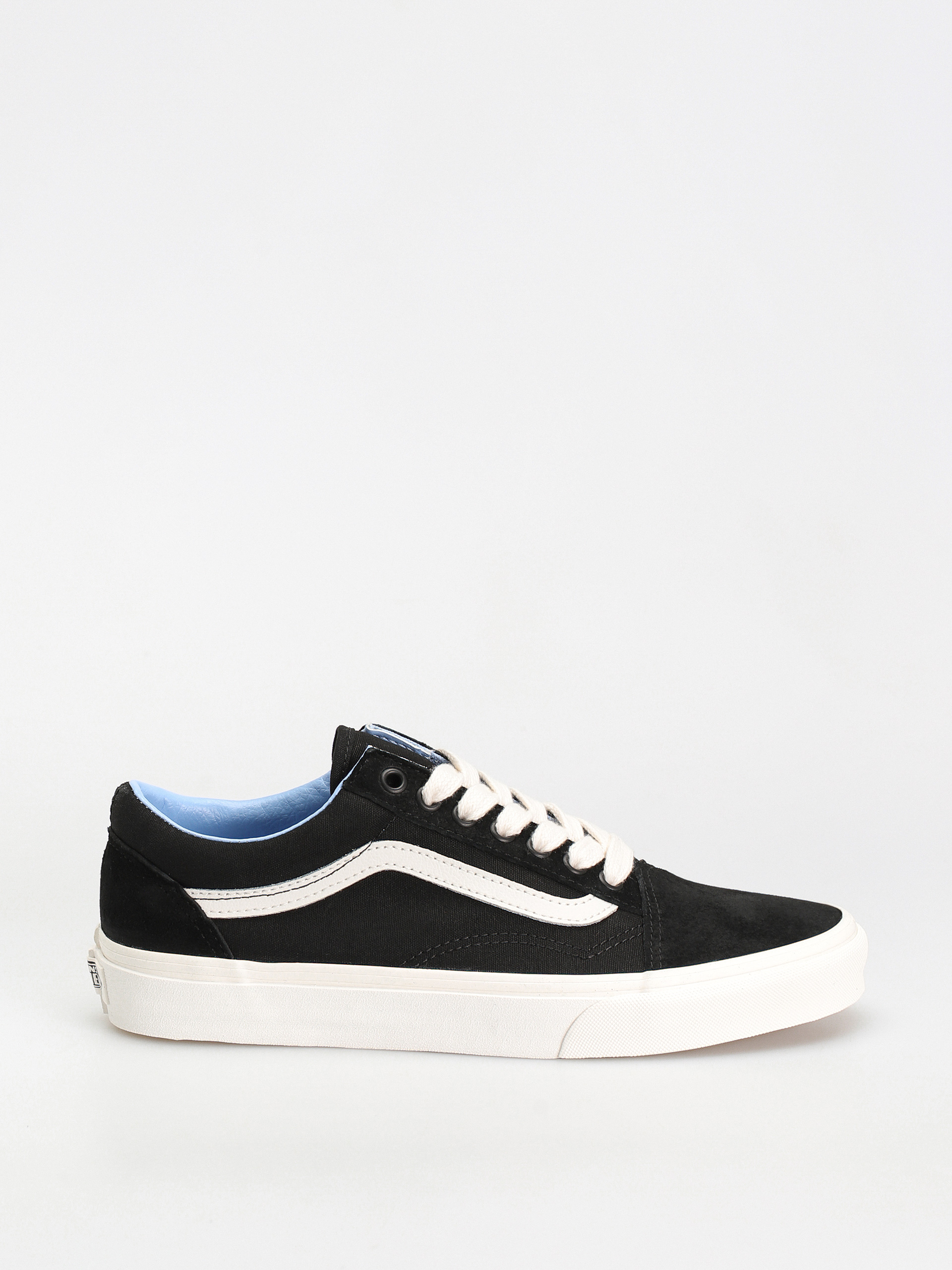 Vans Old Skool Cipők (oversized lace black/light blue)
