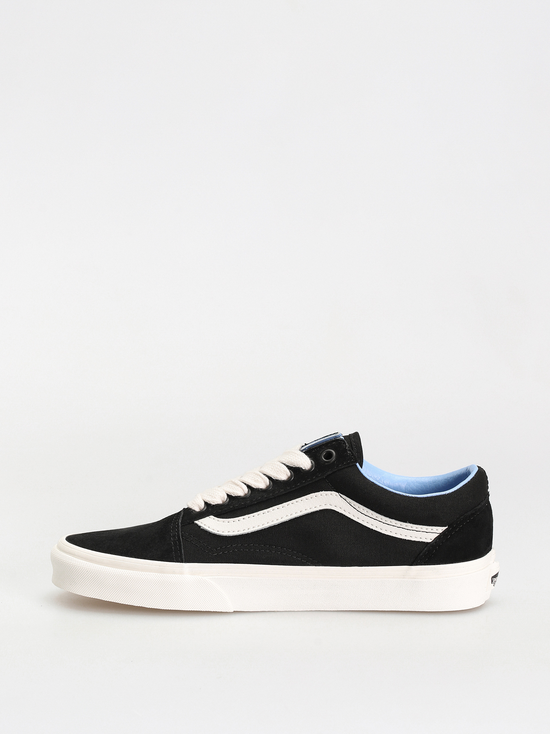 Vans Old Skool Cipők (oversized lace black/light blue)