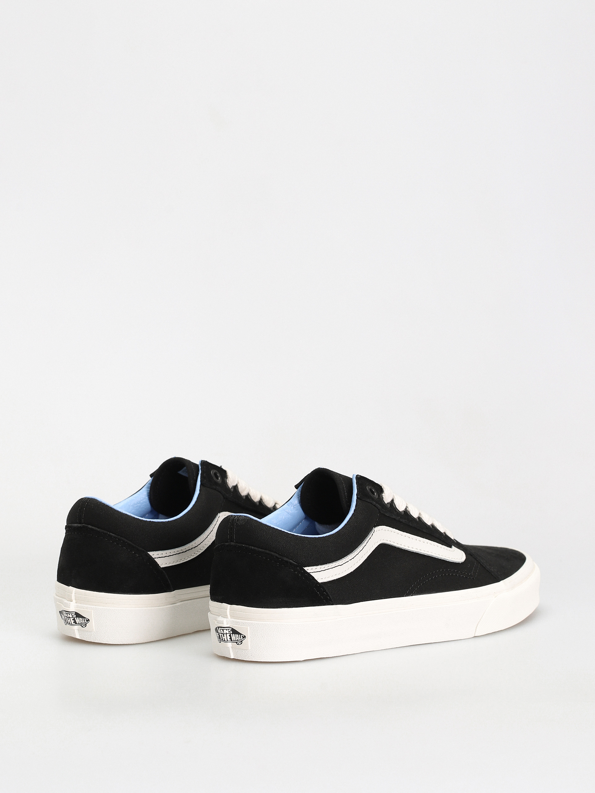 Vans Old Skool Cipők (oversized lace black/light blue)