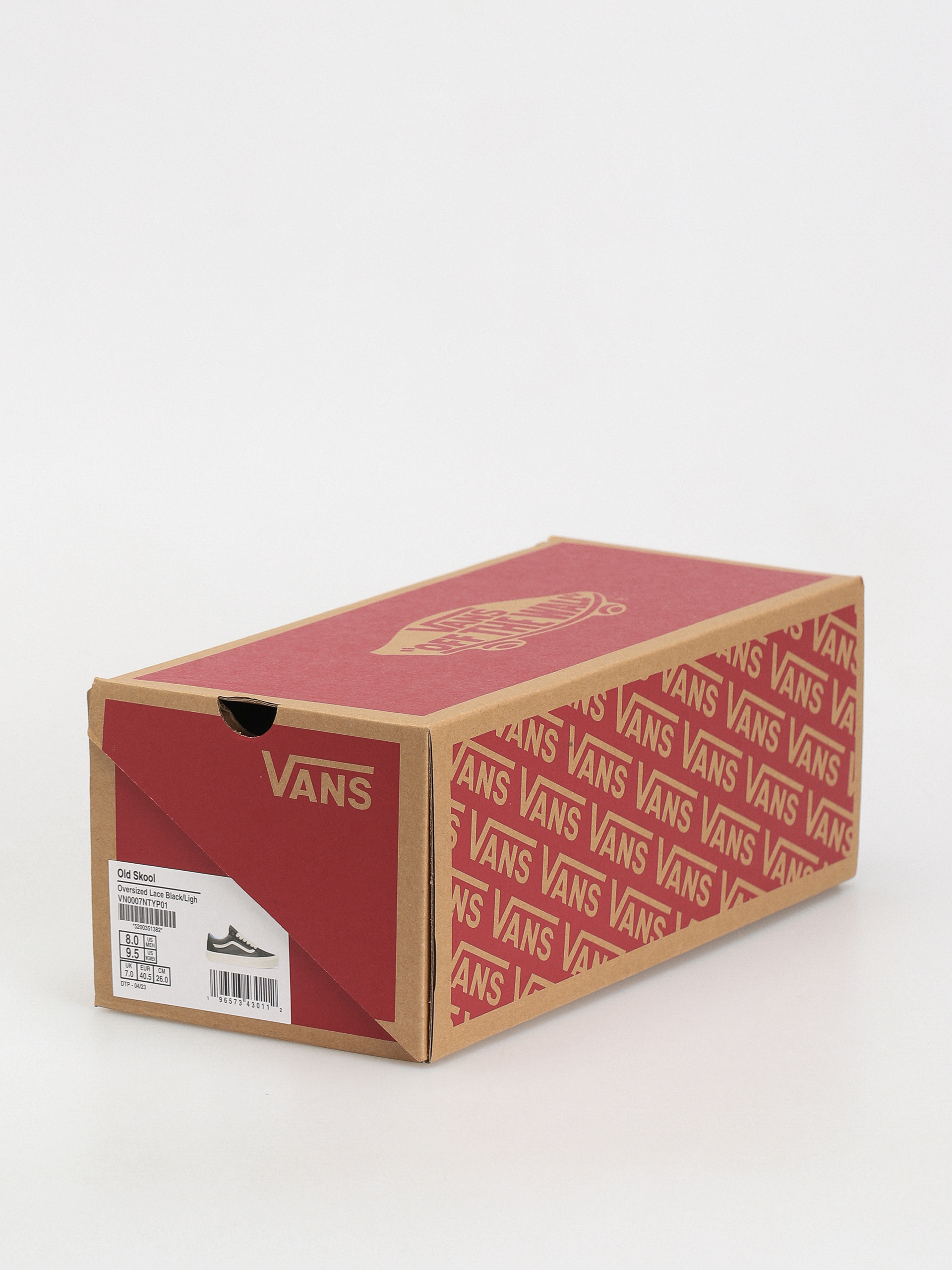 Vans Old Skool Cipők (oversized lace black/light blue)