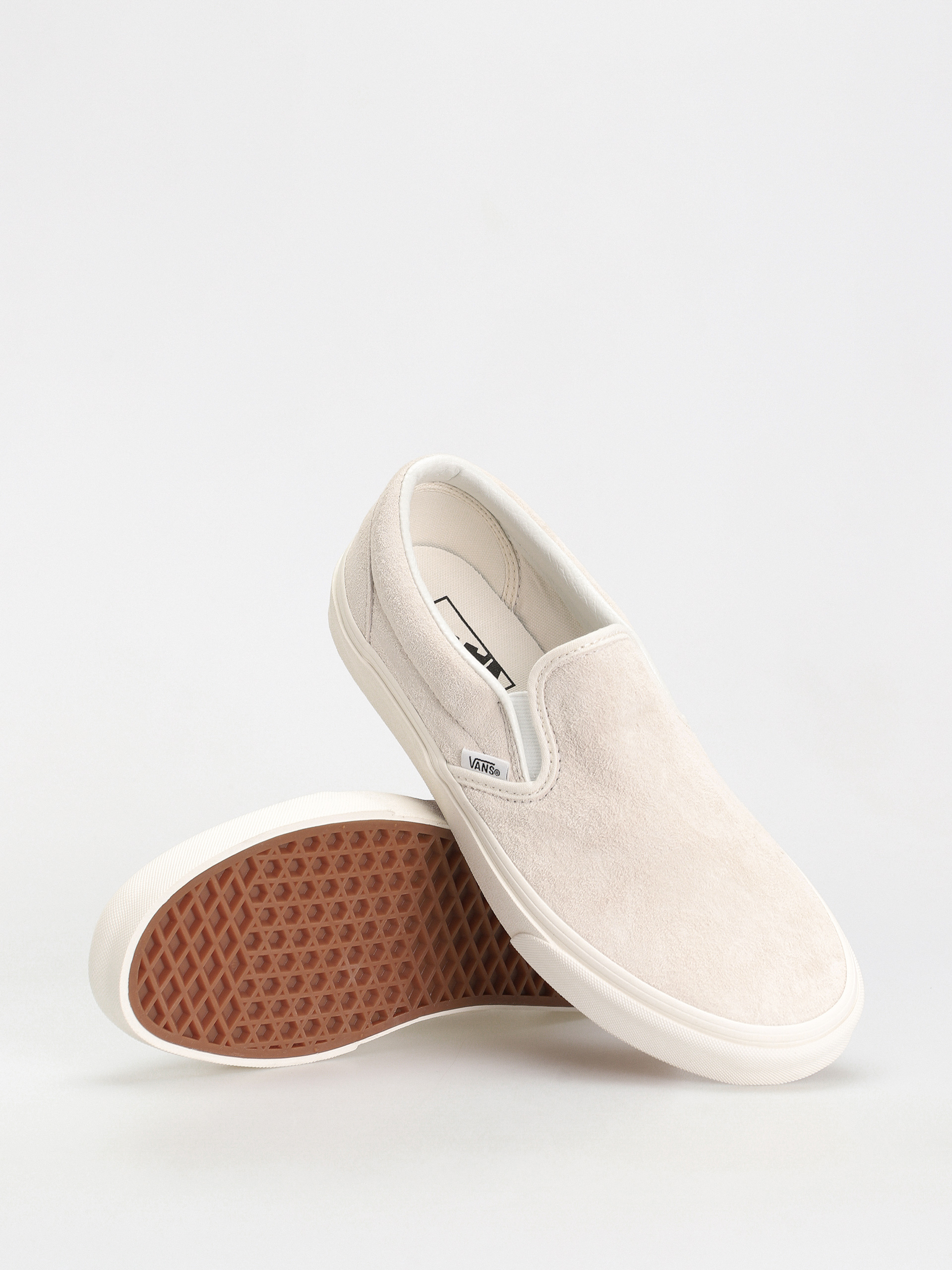 Vans Classic Slip On Cipők (pig suede blanc de blanc)