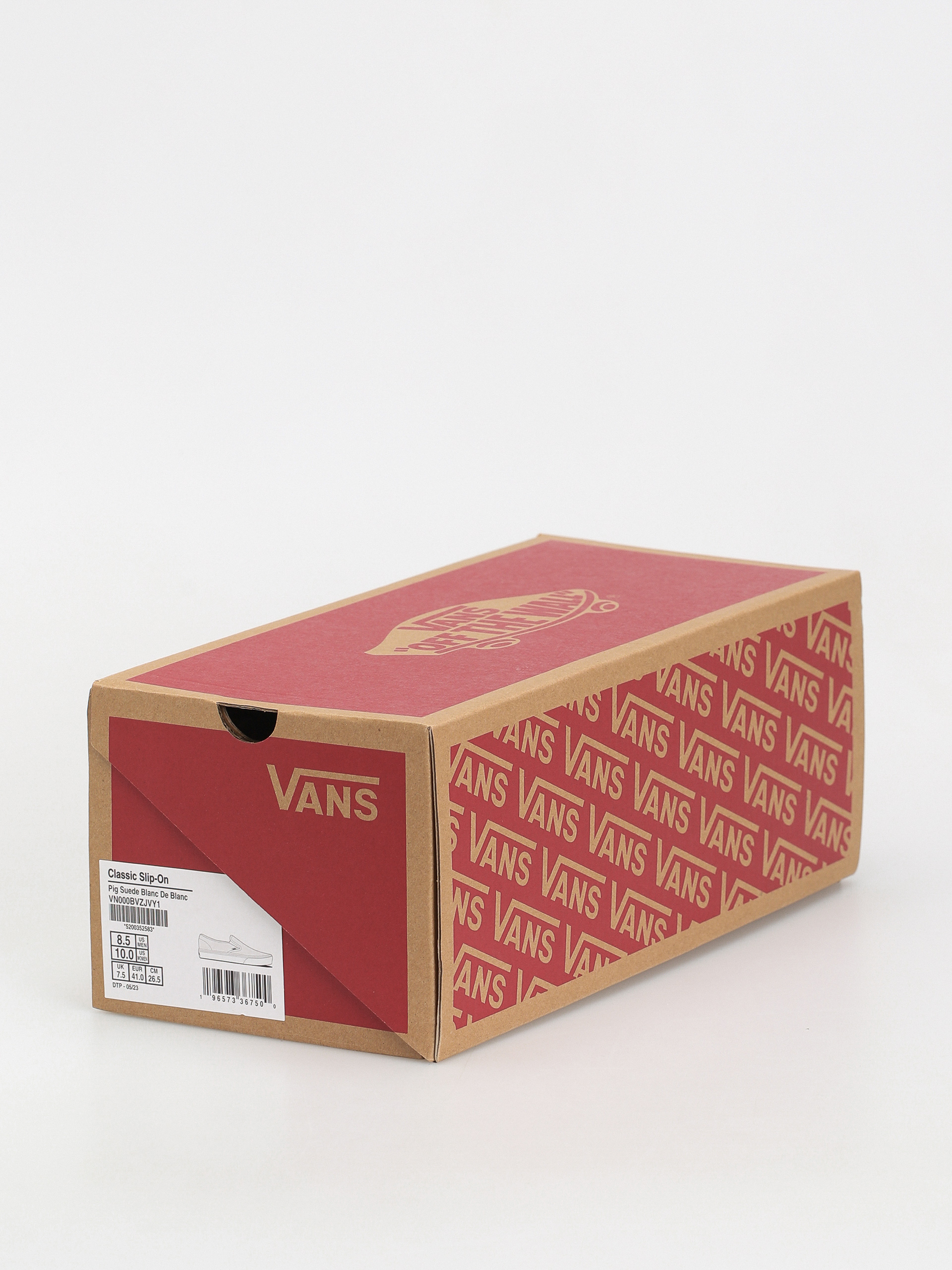 Vans Classic Slip On Cipők (pig suede blanc de blanc)