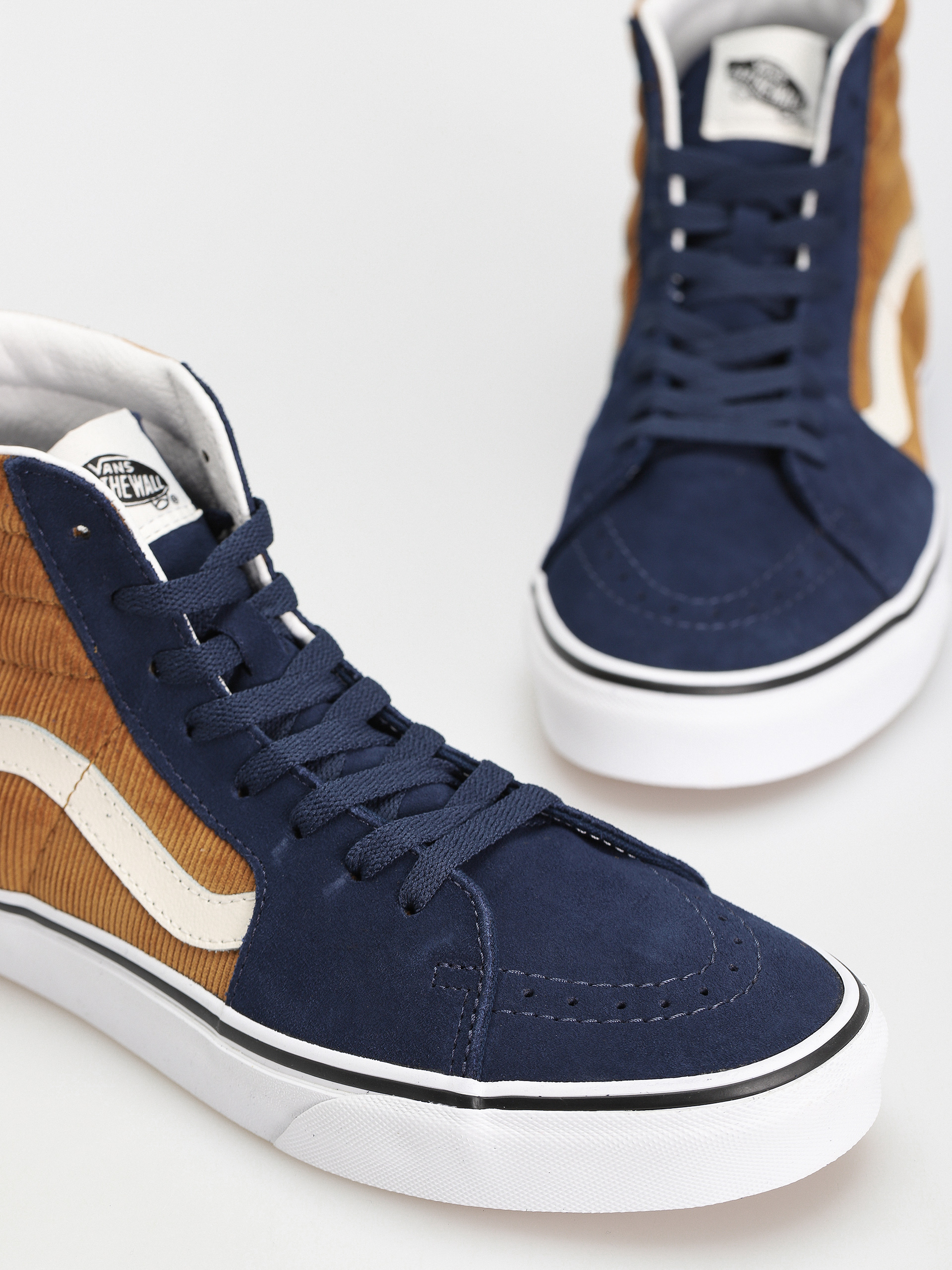 Vans Sk8 Hi Cipők (mini cord blue/brown)