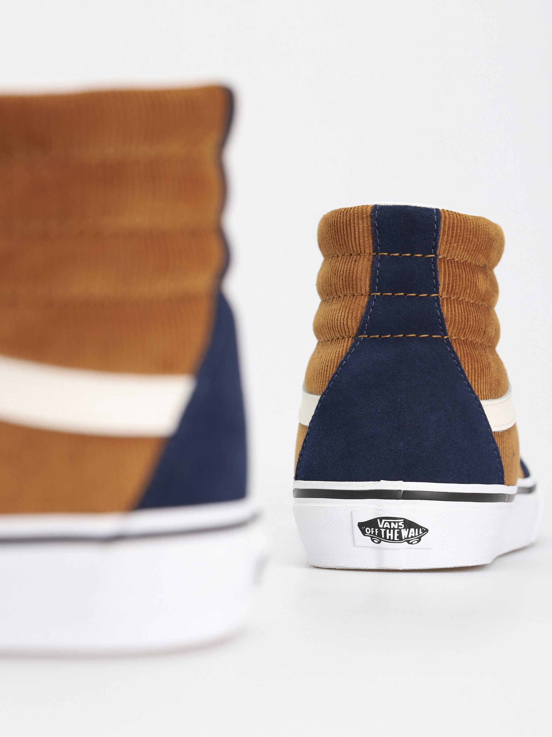 Vans Sk8 Hi Cipők (mini cord blue/brown)