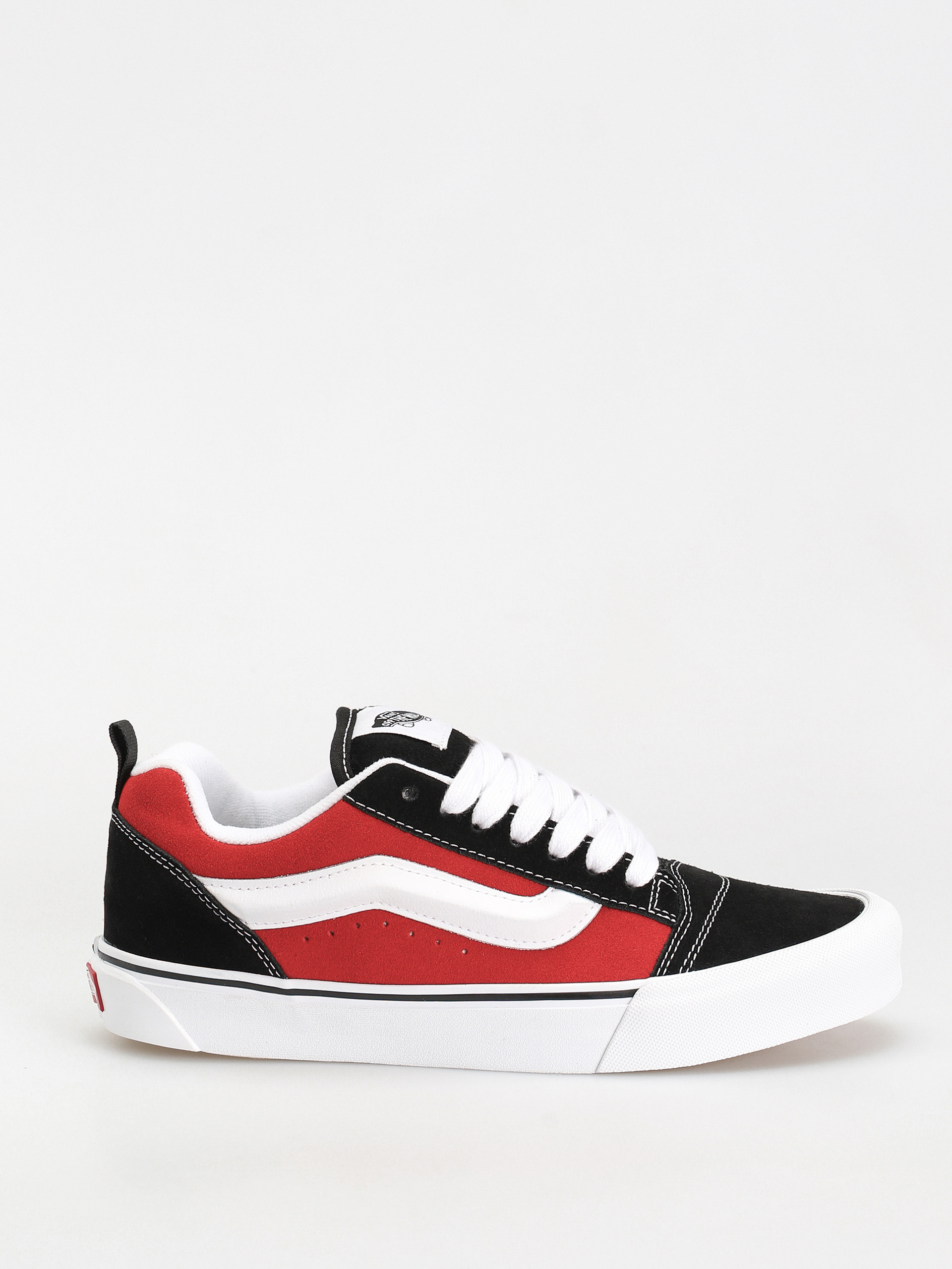 Vans Knu Skool Cipők (red/true white)
