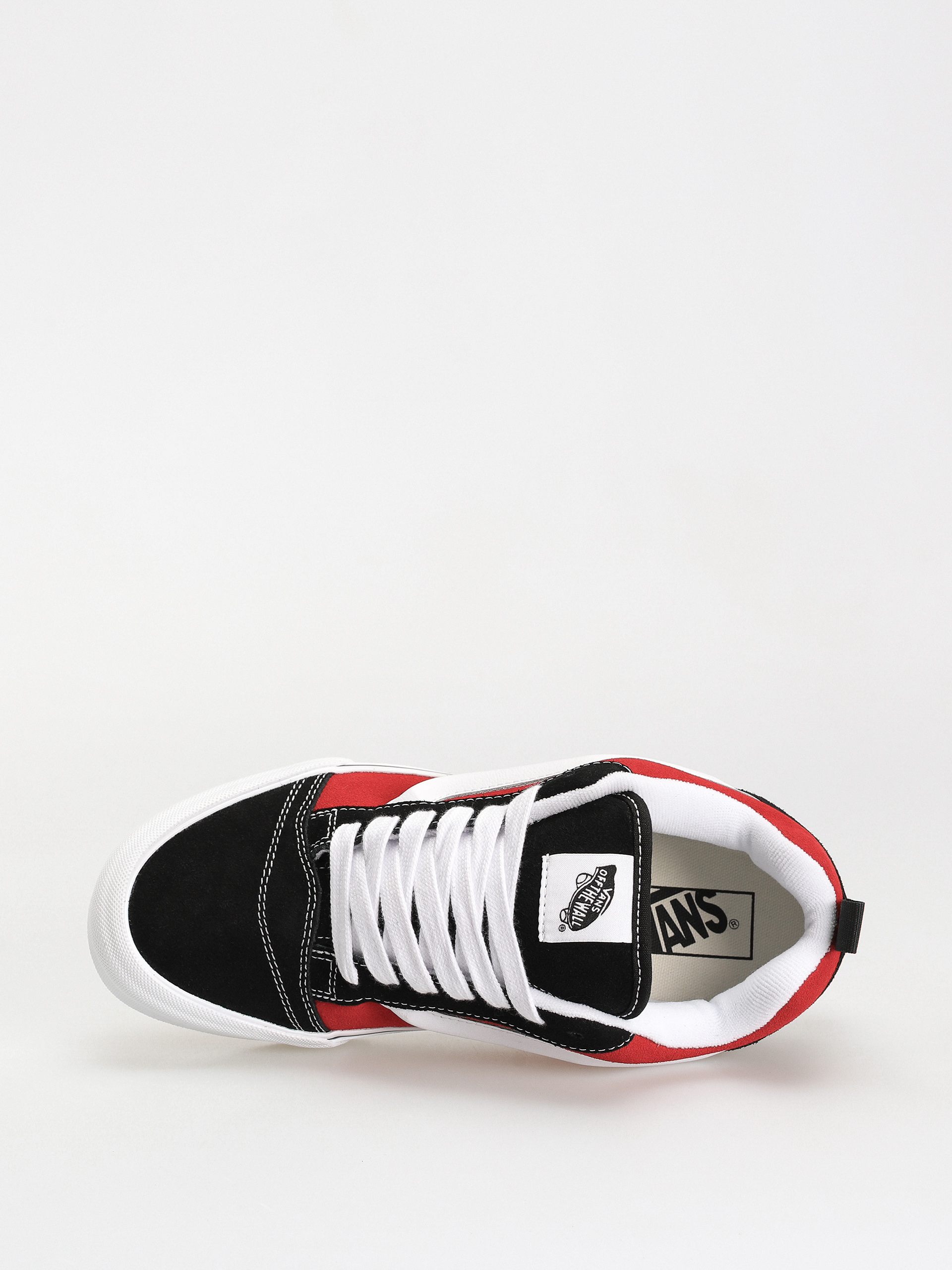 Vans Knu Skool Cipők (red/true white)