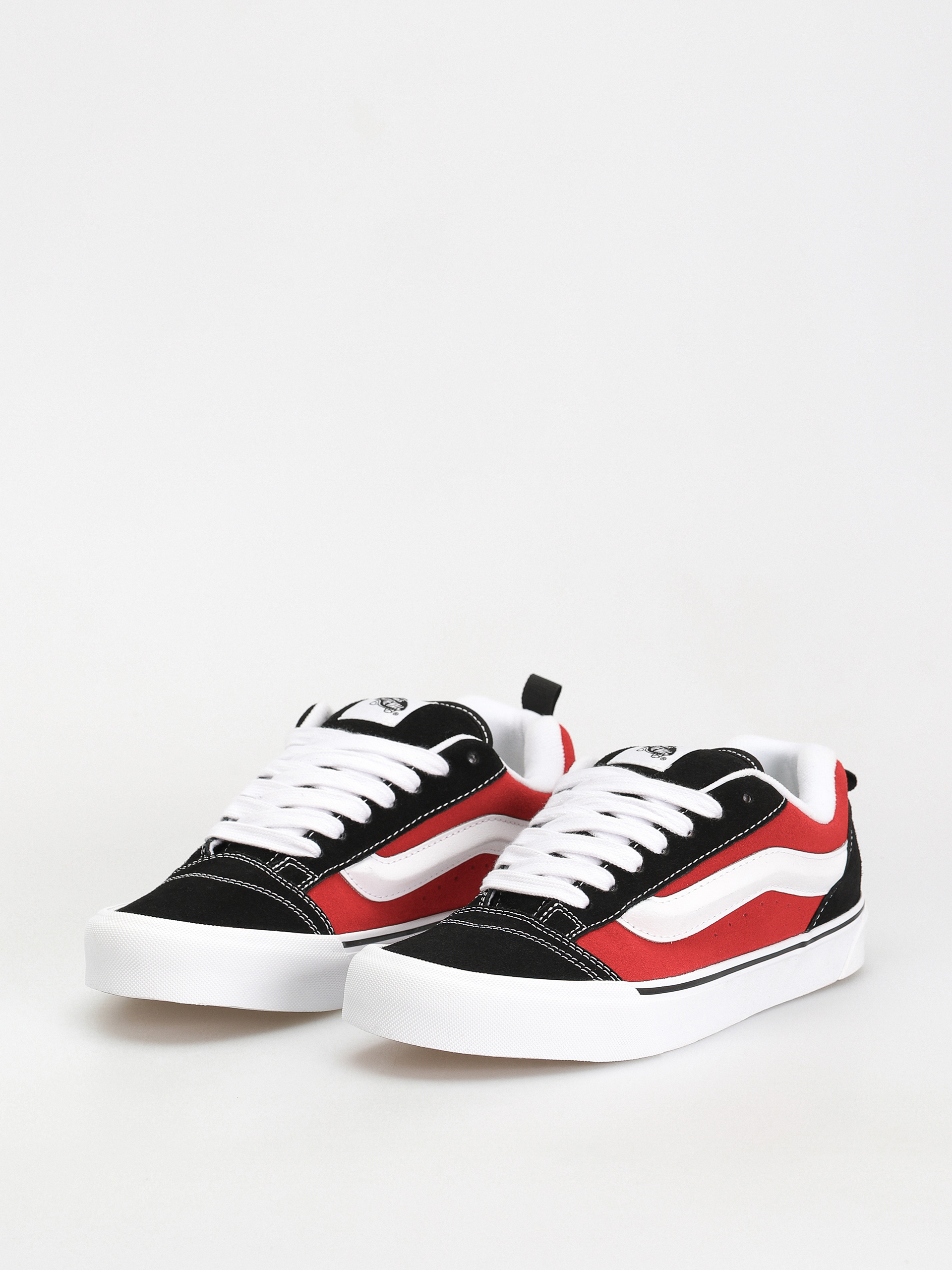 Vans Knu Skool Cipők (red/true white)