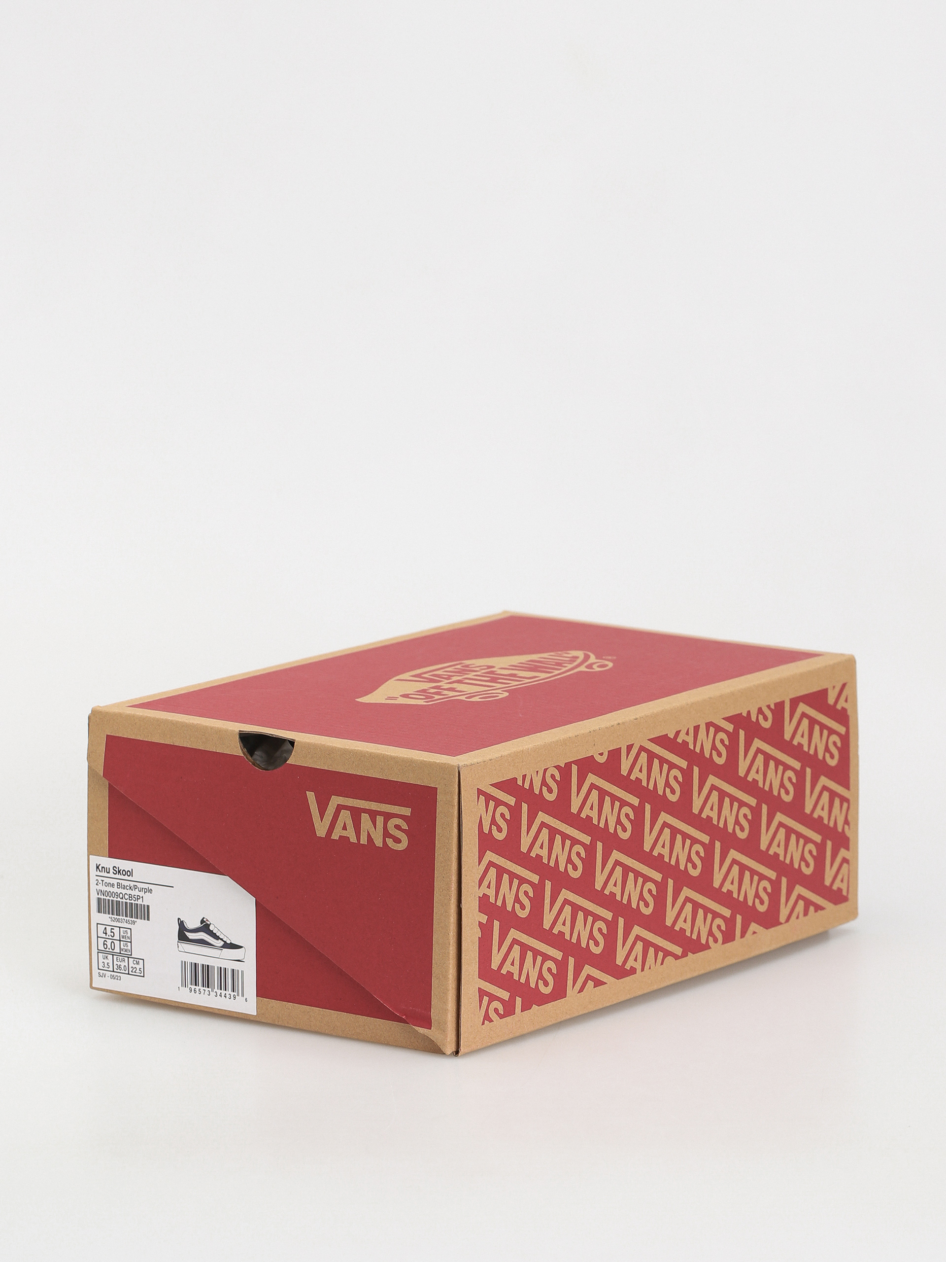 Vans Knu Skool Cipők (2 tone black/purple)