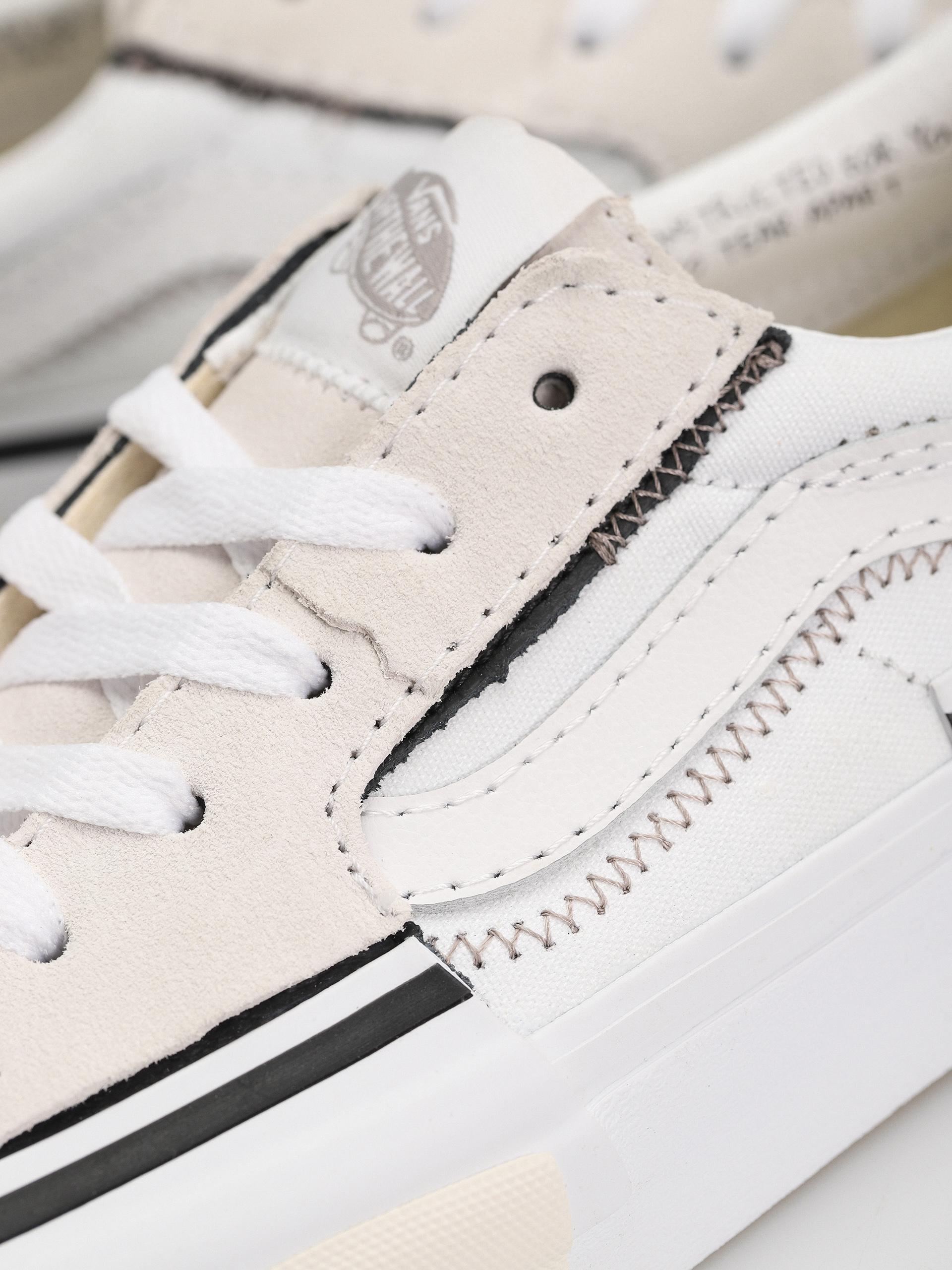 Vans Sk8 Low Reconstruct Cipők (true white)