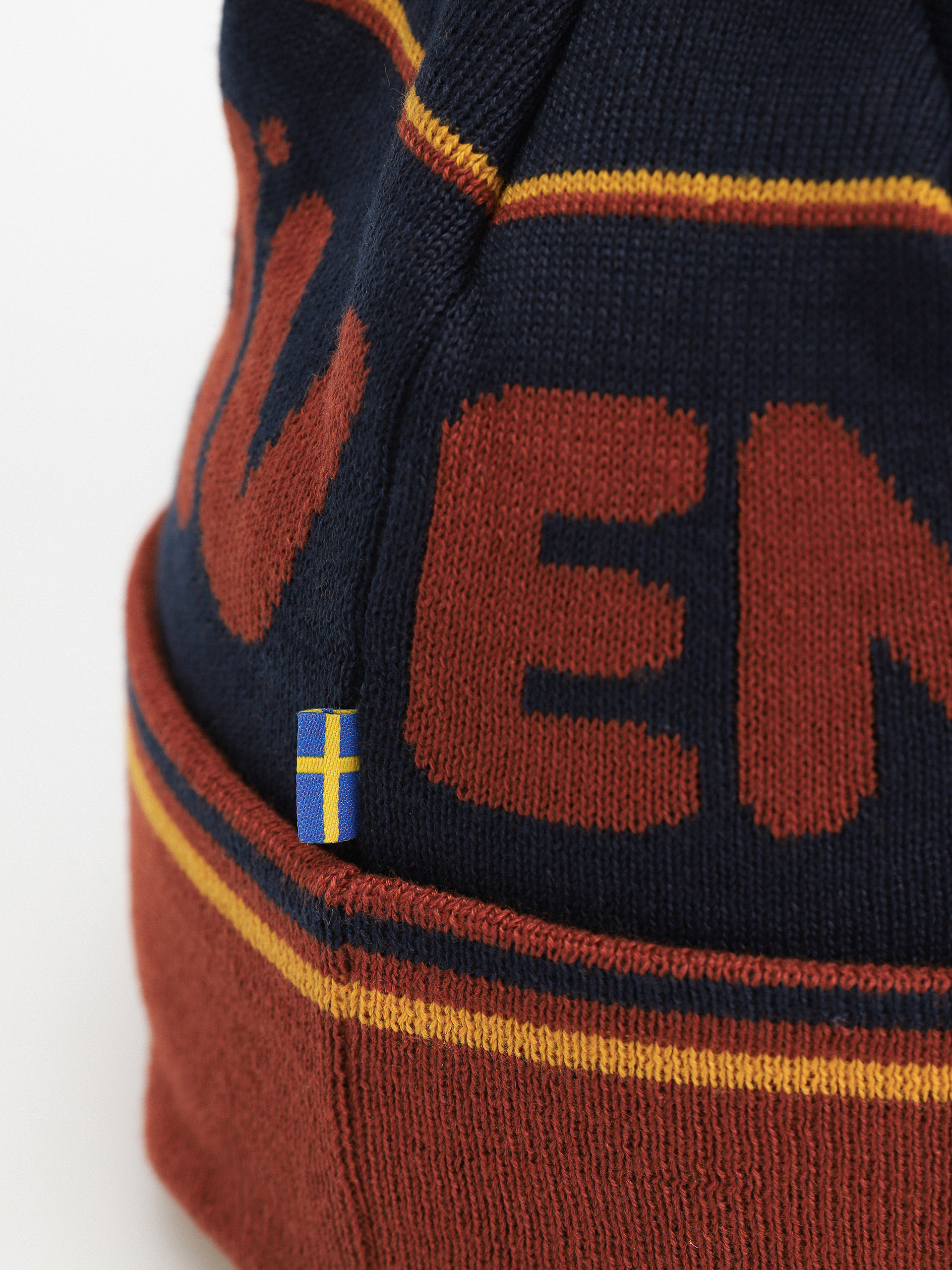 Fjallraven Pom Sapka (autumn leaf/dark navy)