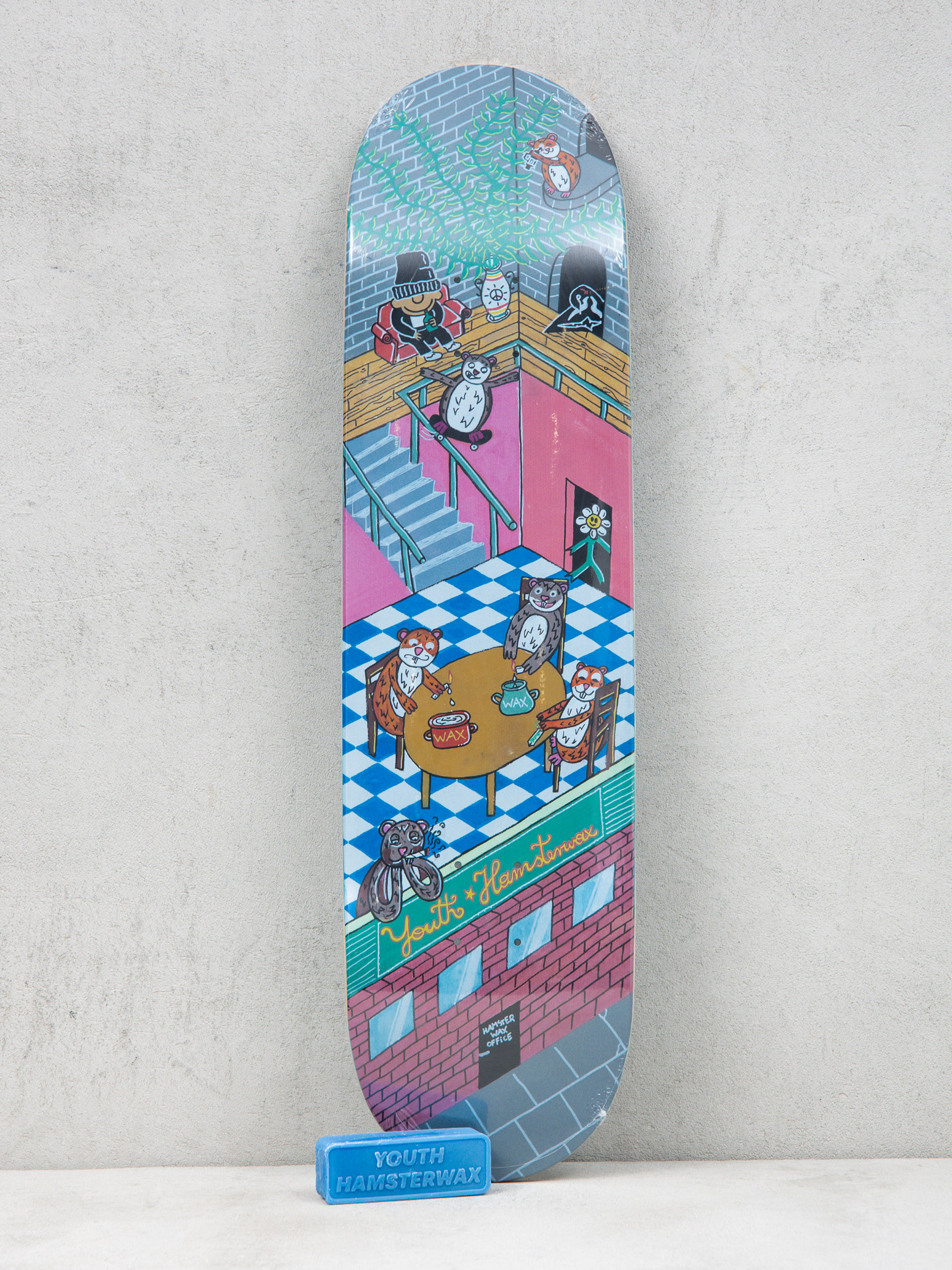 Youth Skateboards X Hamsterwax Gördeszka lap (assorted)