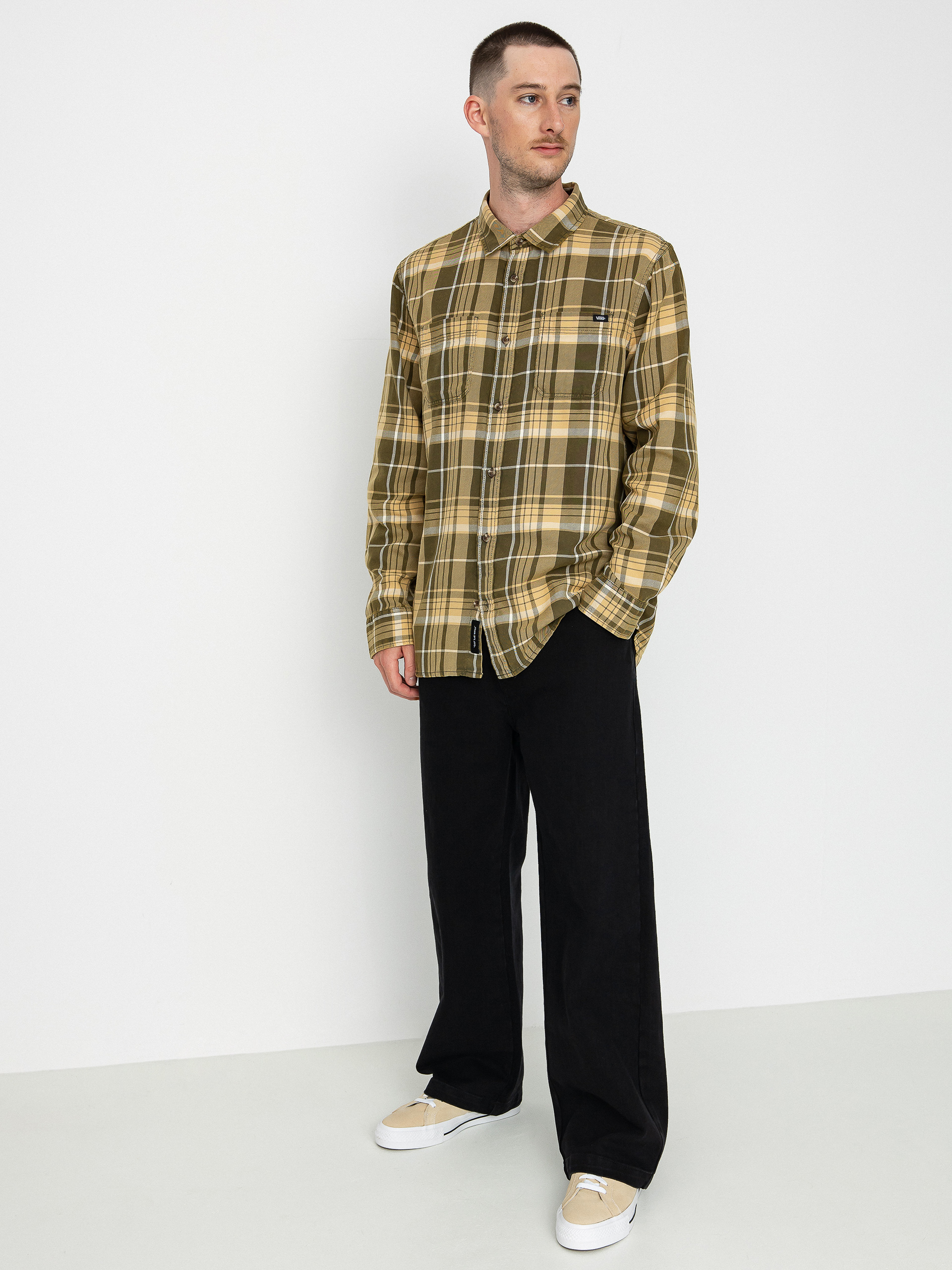 Vans Peddington Ls Woven Ing (grape leaf/taos taupe)