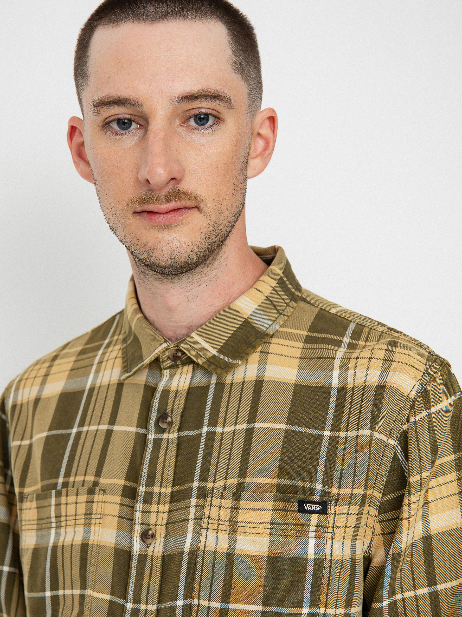 Vans Peddington Ls Woven Ing (grape leaf/taos taupe)