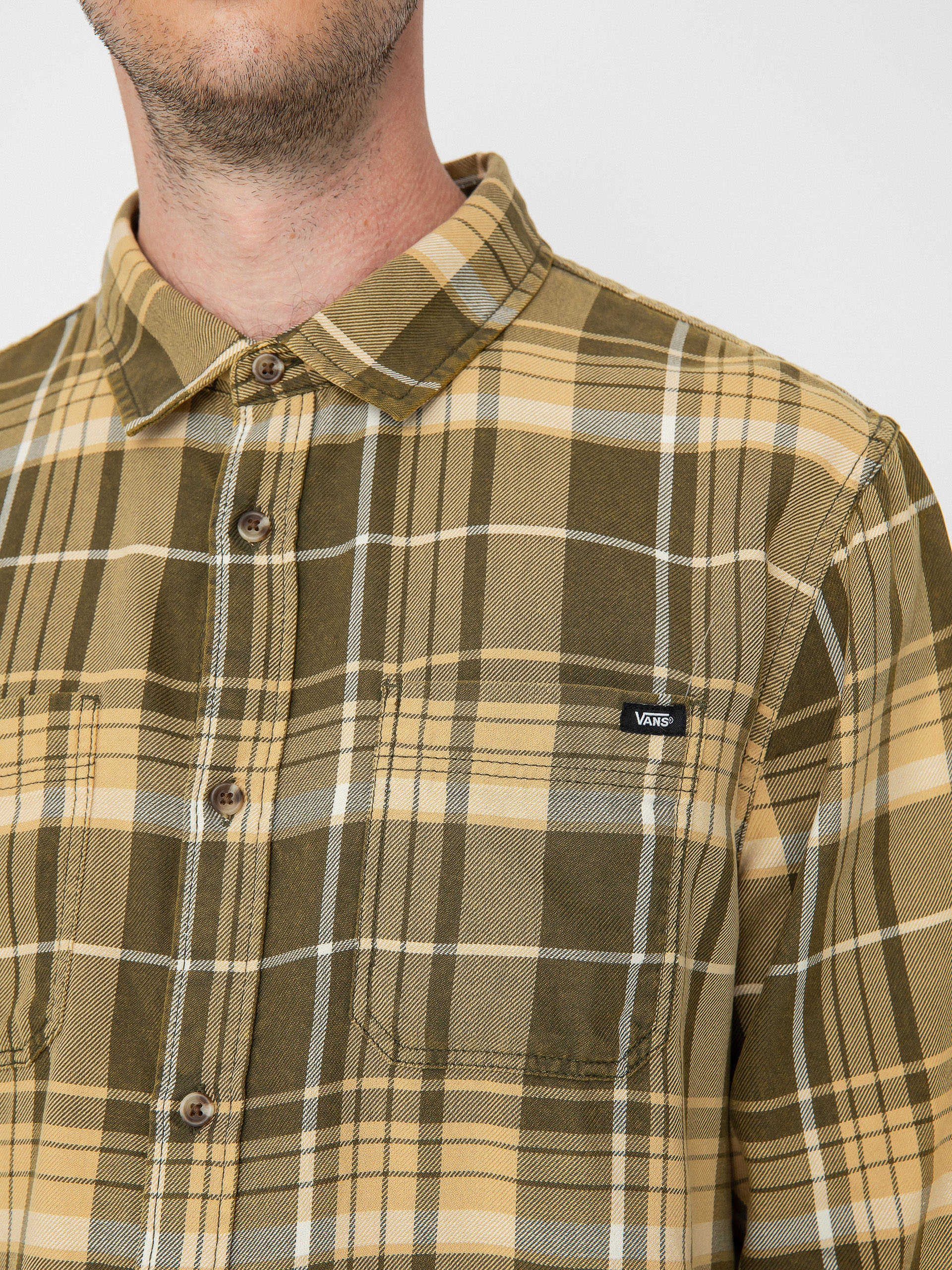 Vans Peddington Ls Woven Ing (grape leaf/taos taupe)