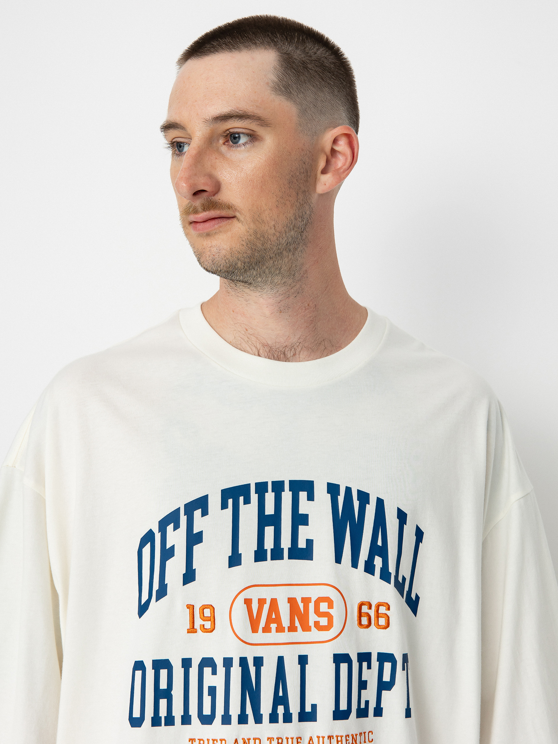 Vans Off The Wall Athletic Dept póló (marshmallow)