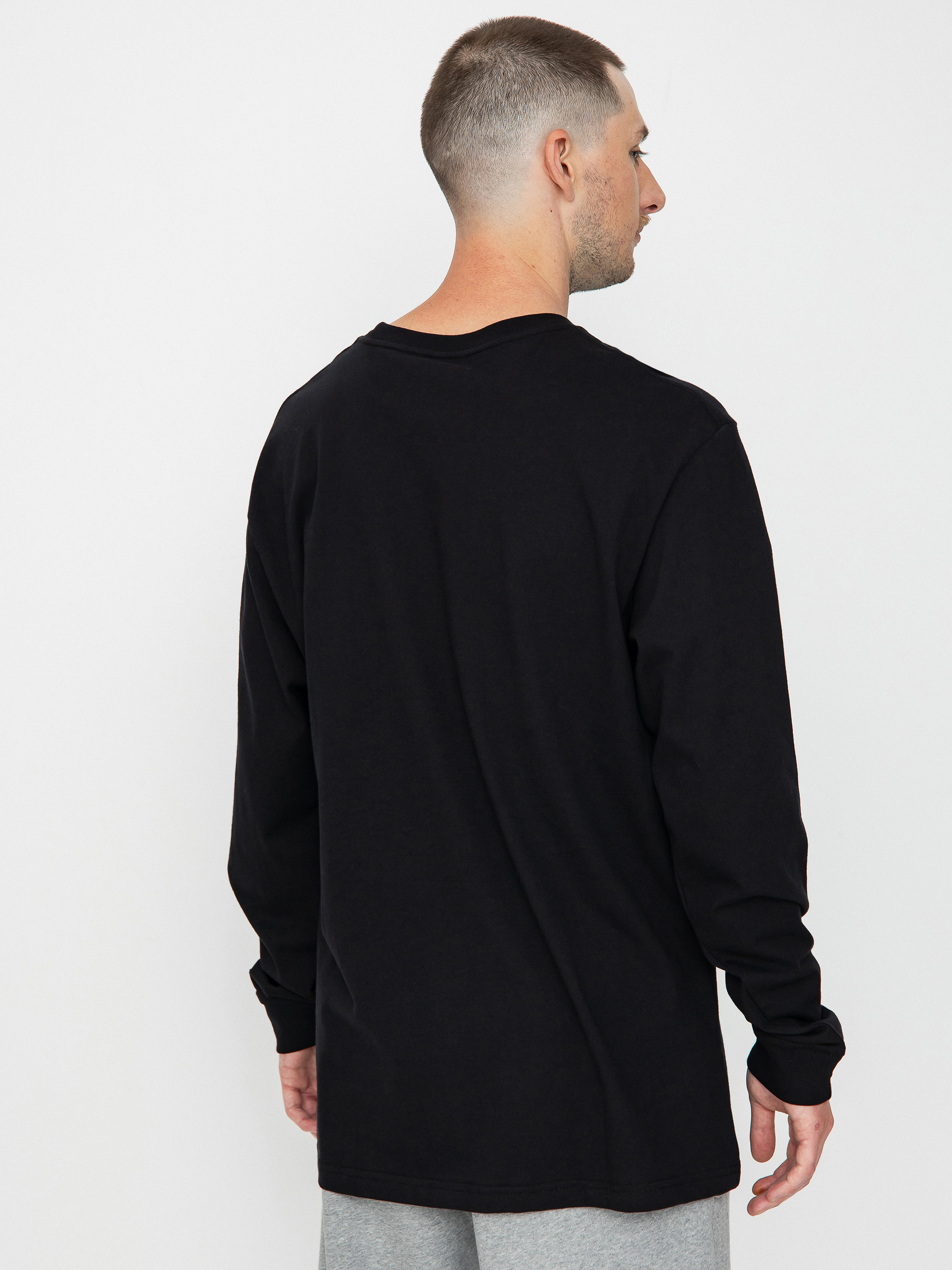 DC Square Star Hosszú ujjú felső (black)