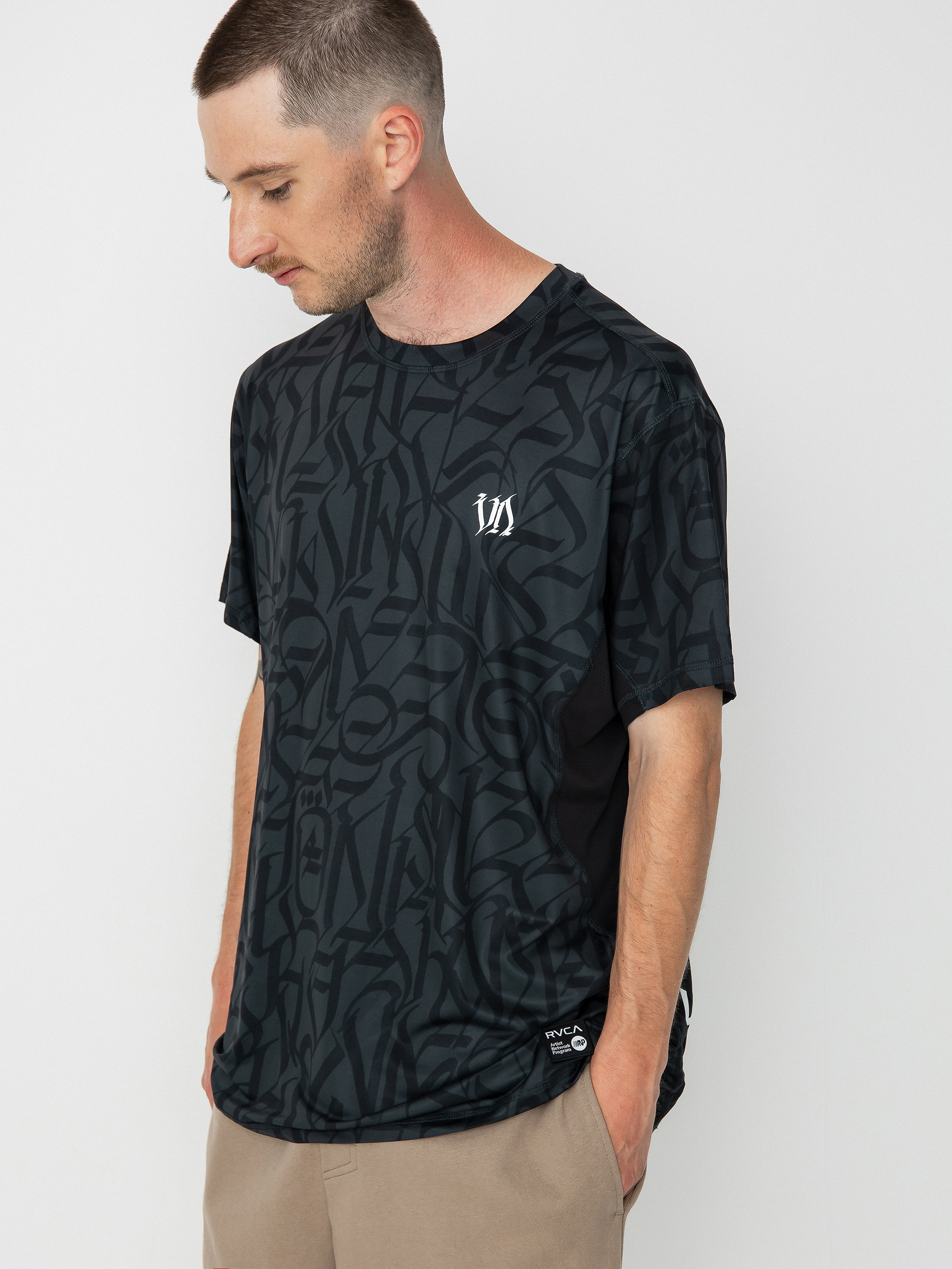 RVCA Thug Rose Ujjatlan felső (black)