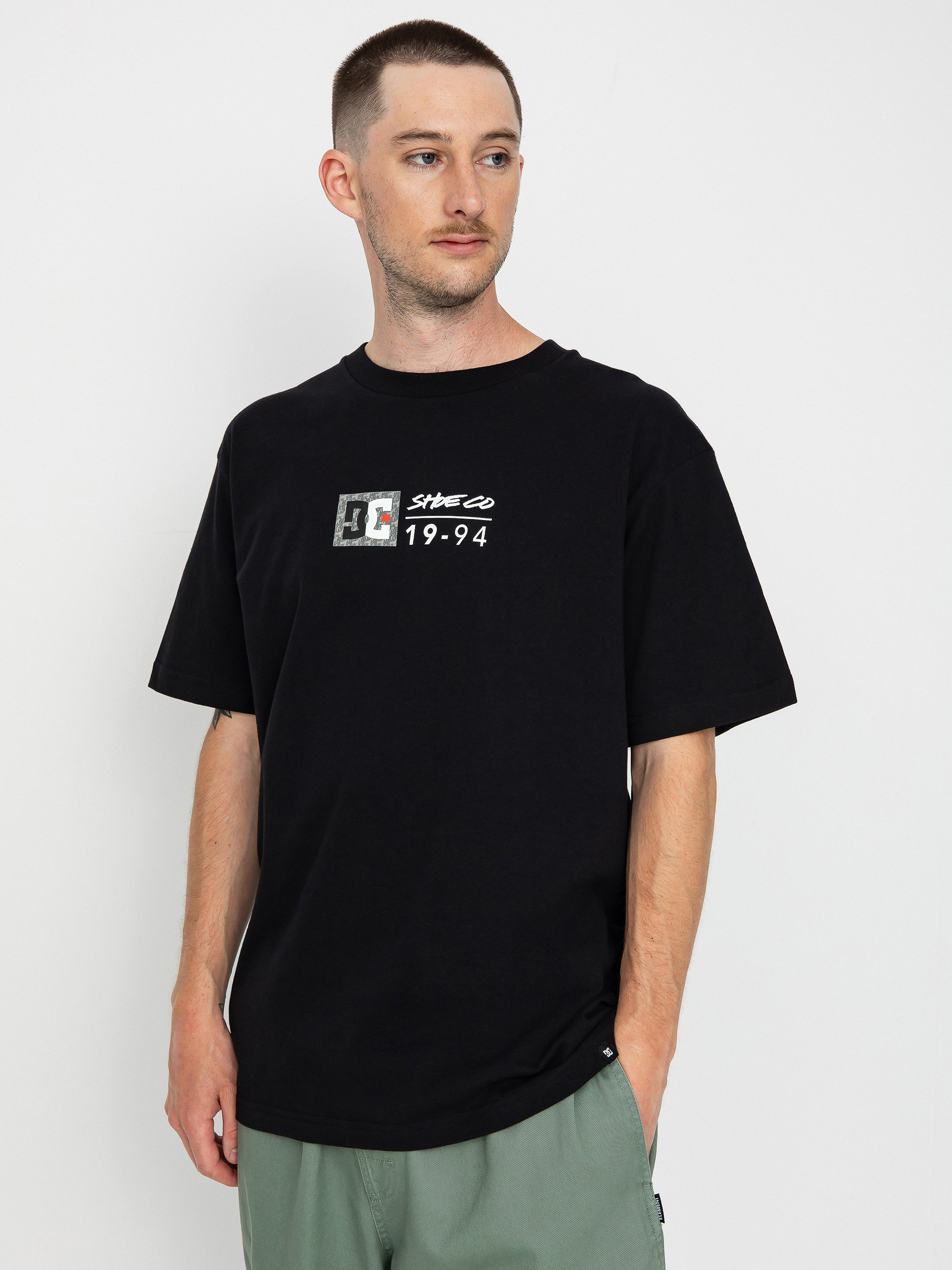 DC Split Star póló (black/greystone)