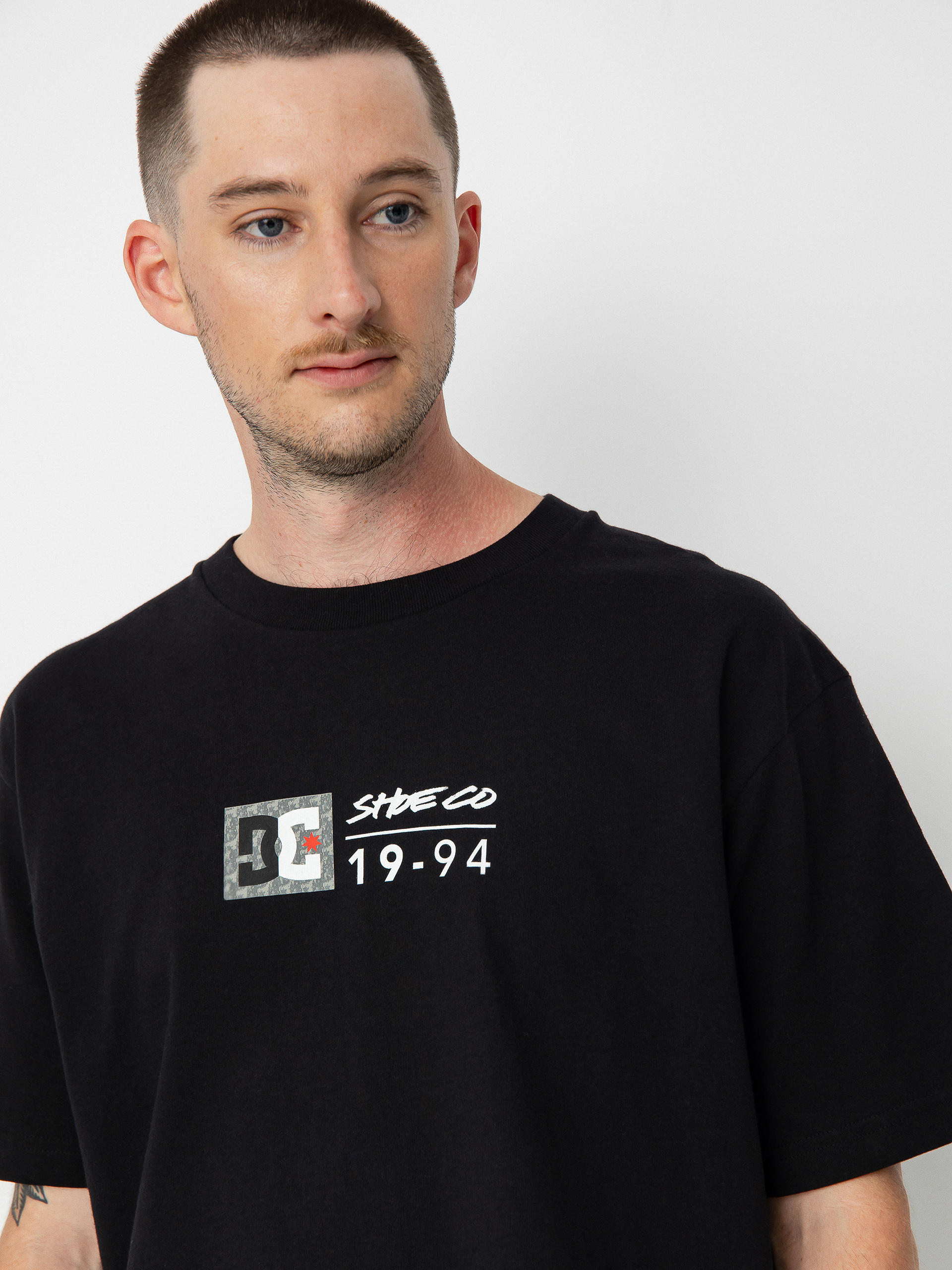 DC Split Star póló (black/greystone)