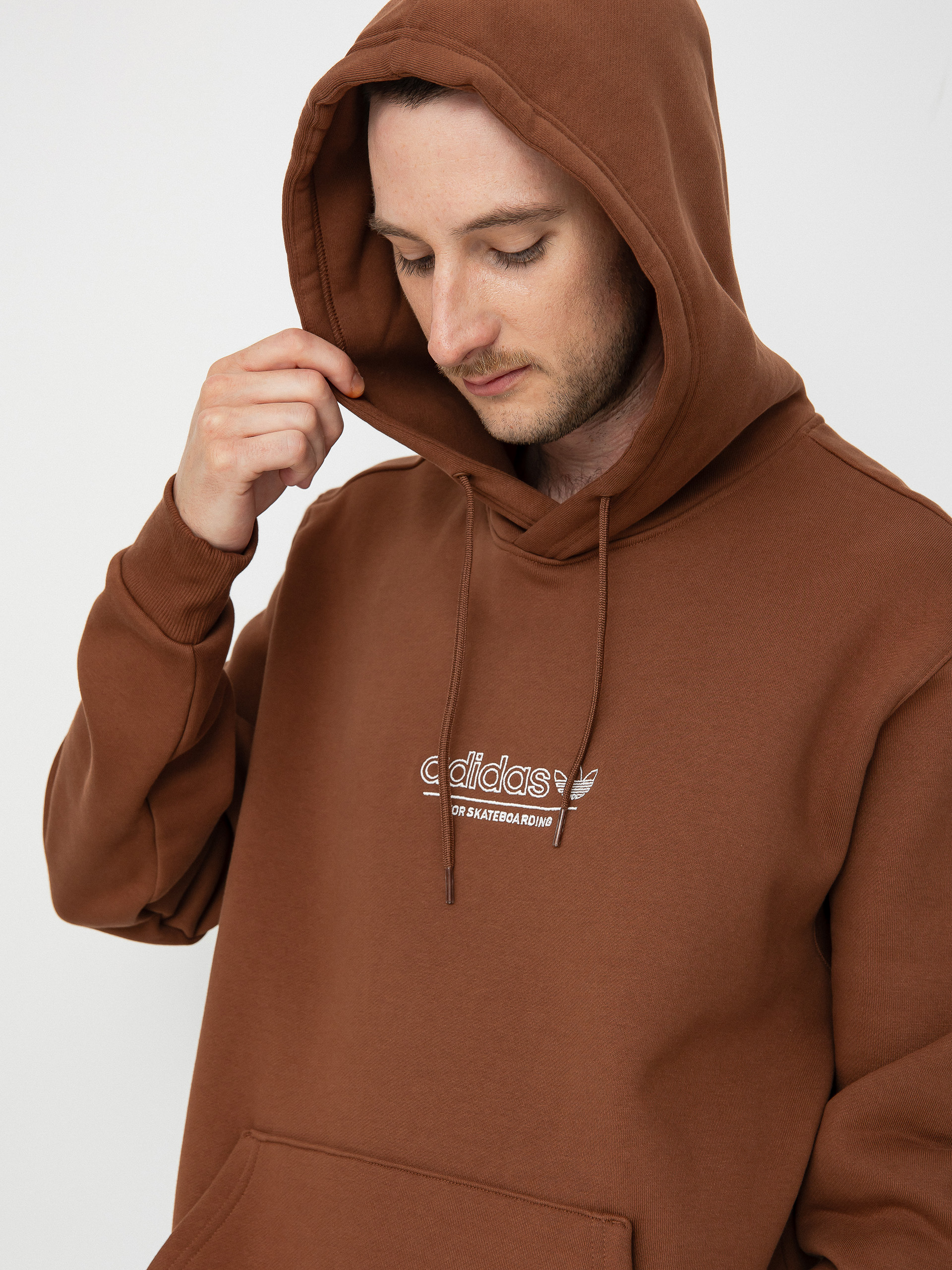 adidas 4.0 Strike HD Kapucnis pulóver (prebrn)