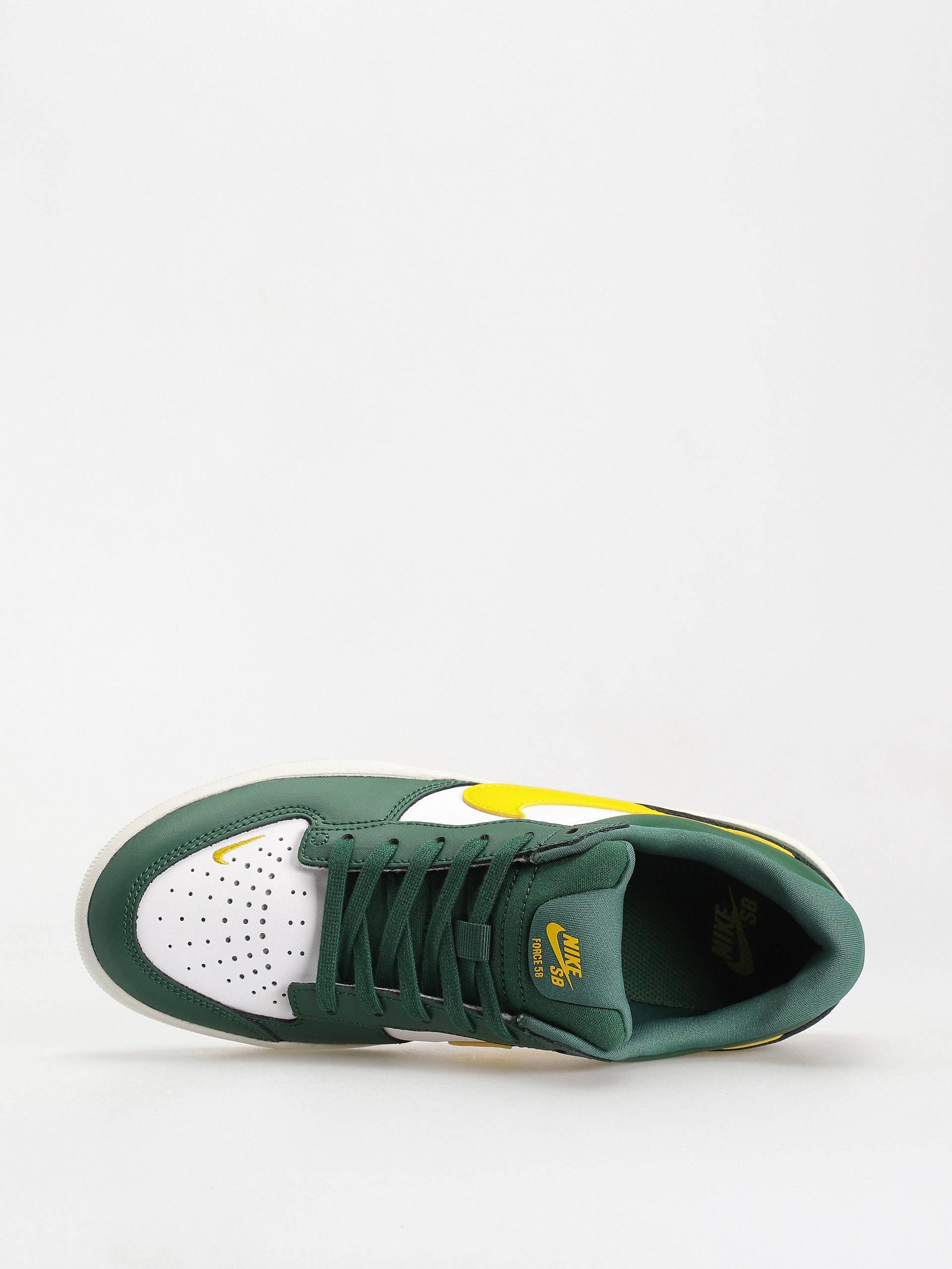 Nike SB Force 58 Premium Cipők (gorge green/tour yellow white)