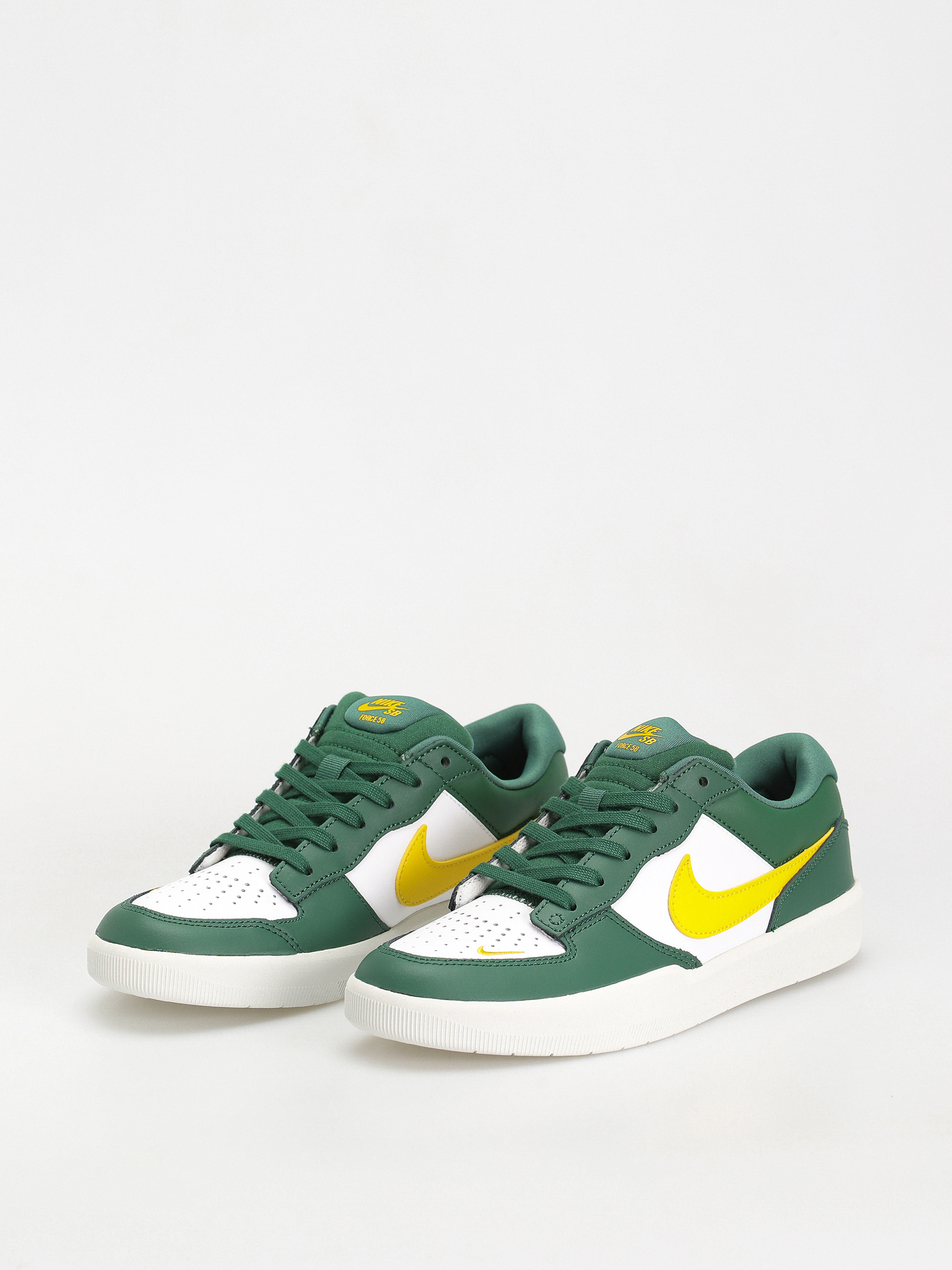 Nike SB Force 58 Premium Cipők (gorge green/tour yellow white)
