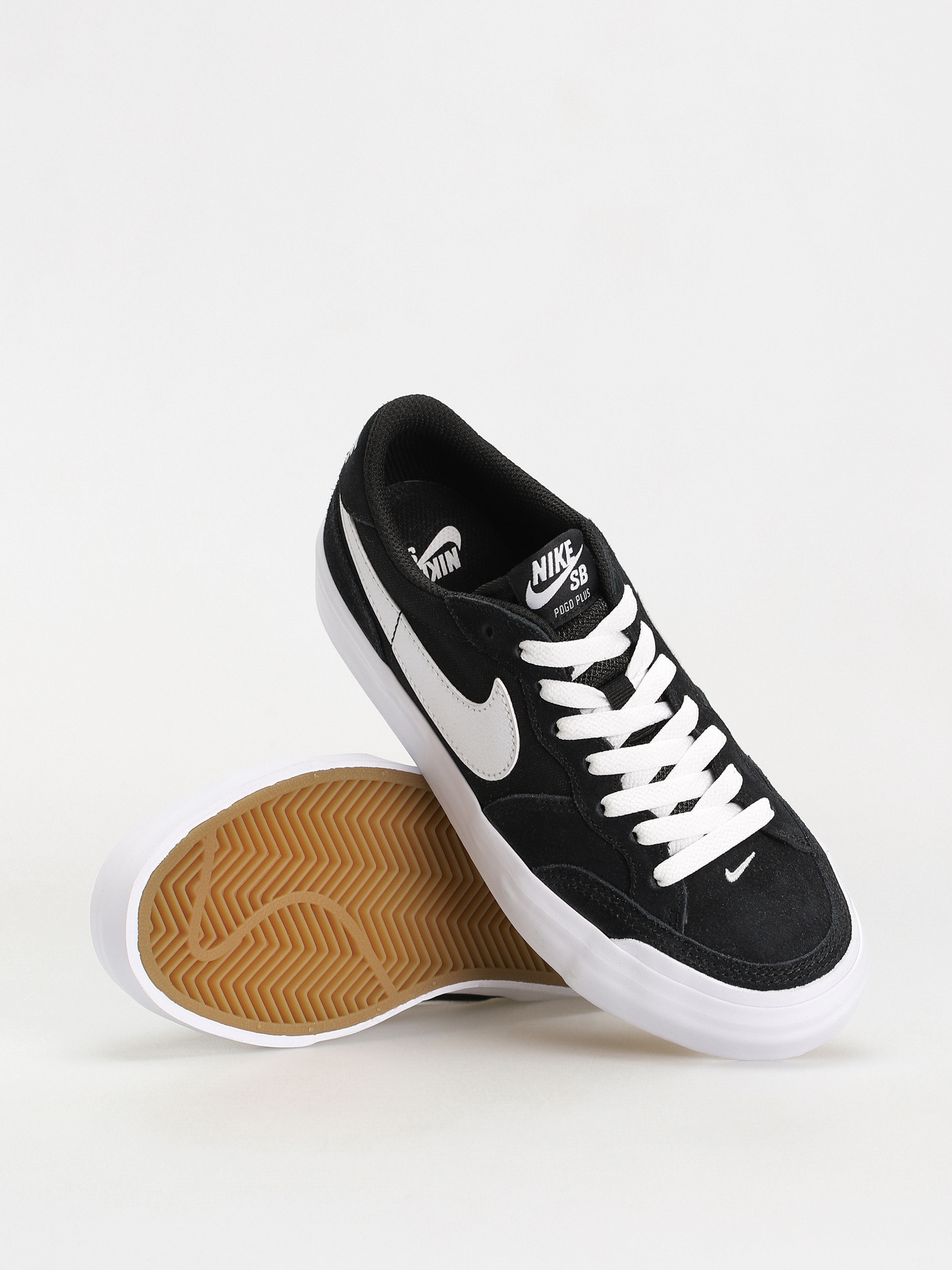 Nike SB Zoom Pogo Plus Cipők (black/white black white)