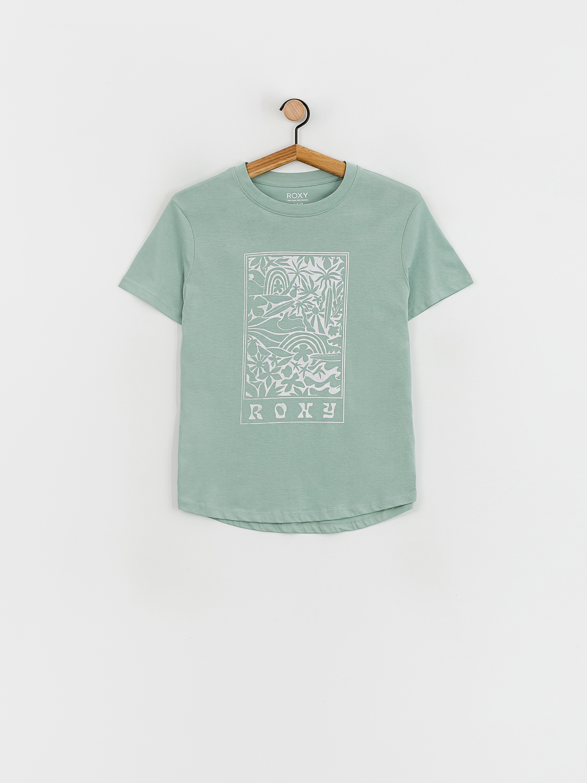 Roxy The Beach Sand póló Wmn (blue surf)