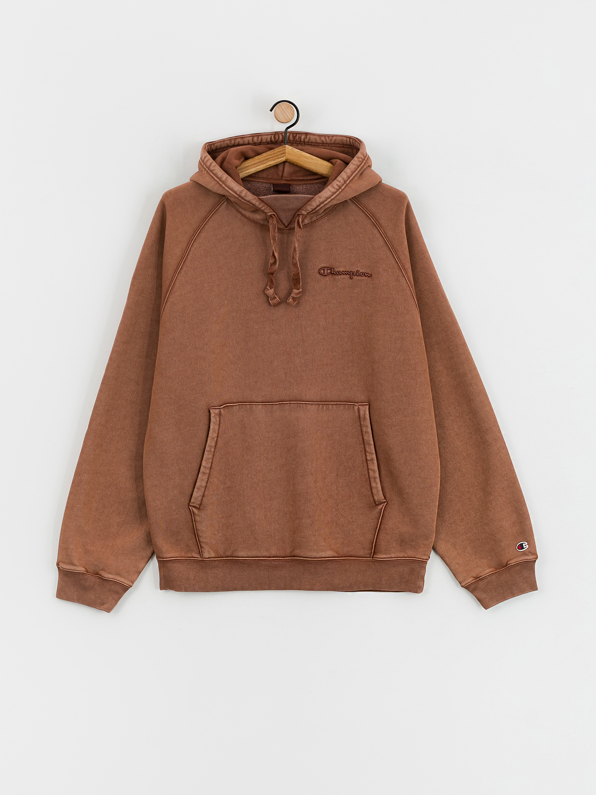 Champion Hooded Sweatshirt 219072 HD Kapucnis pulóver (brnt)
