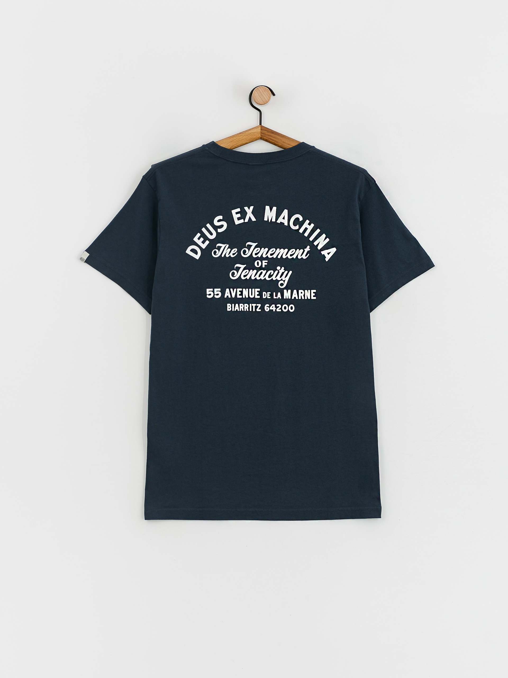 Deus Ex Machina Biarritz Address Pocket póló (navy)