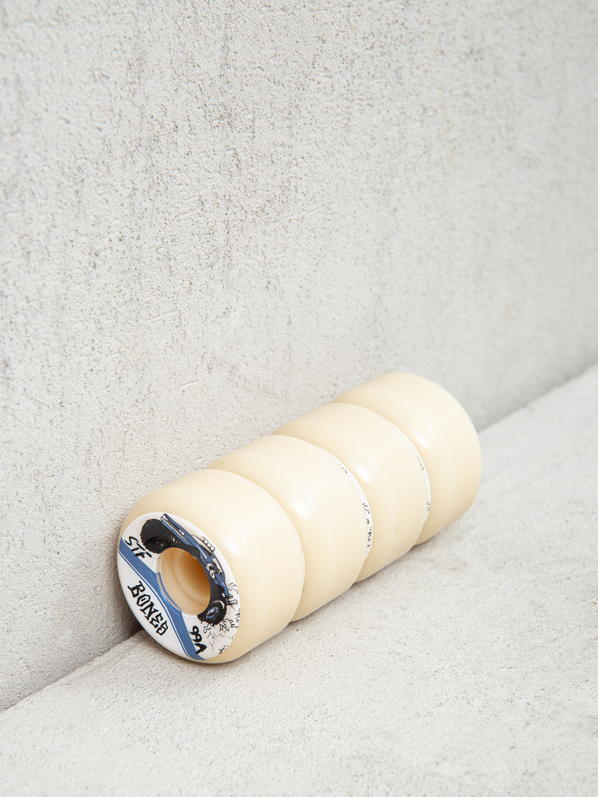 Bones Big Rigs V5 Sidecut STF 99A Gördeszka kerék (natural/white)