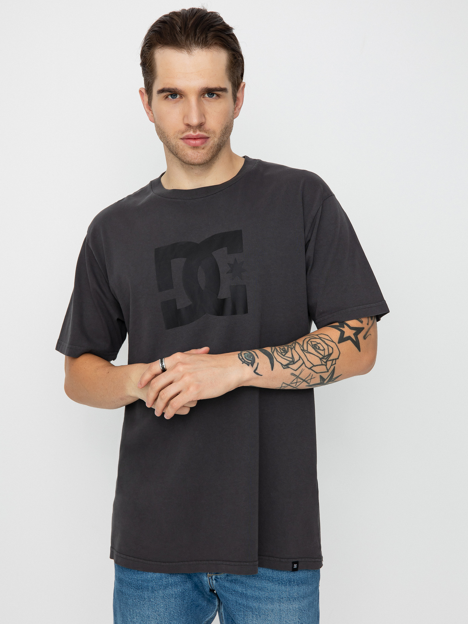 DC Star Pigment Dye póló (pirate black enzyme)