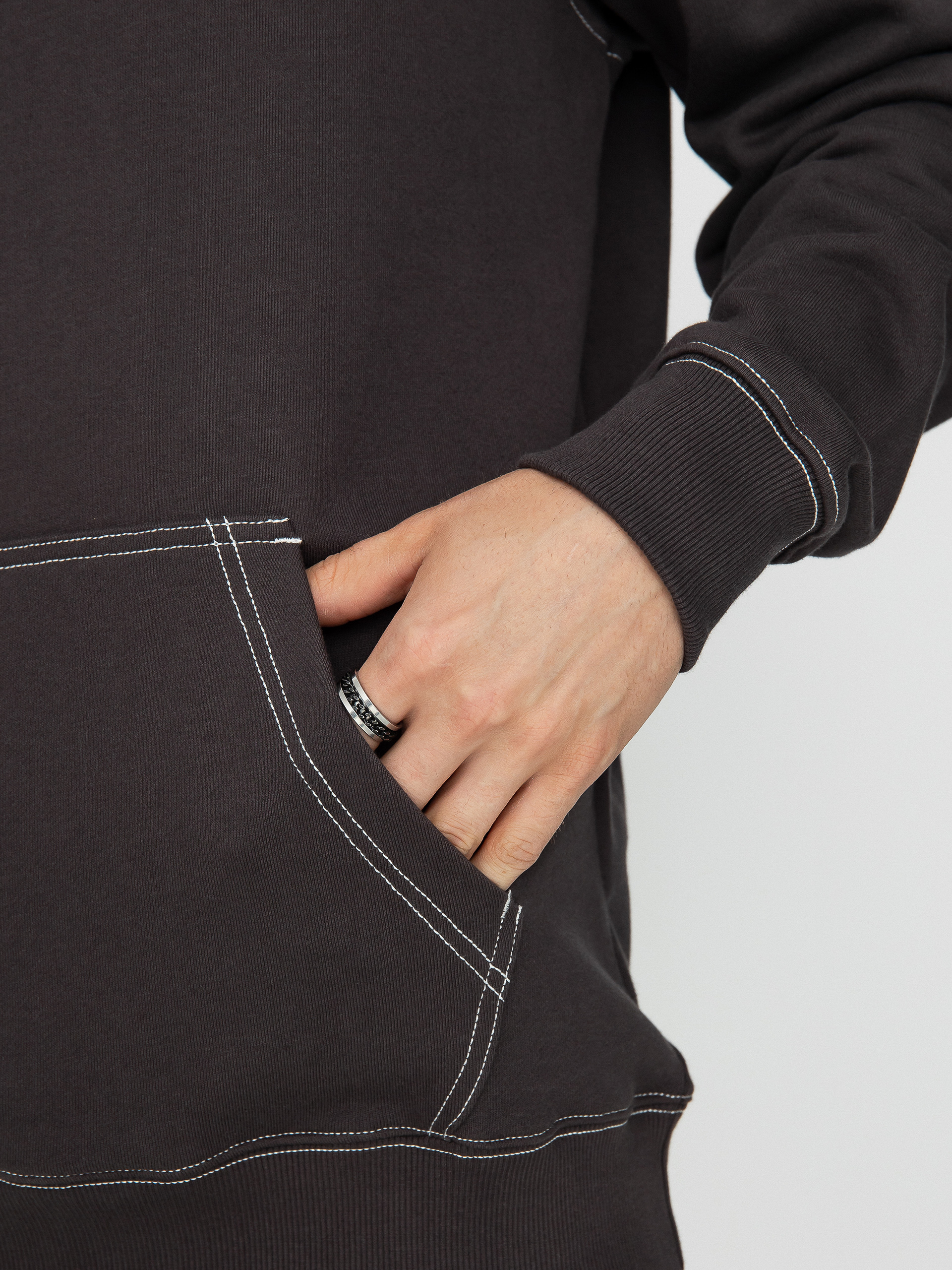 Quiksilver The Original HD Kapucnis pulóver (black)