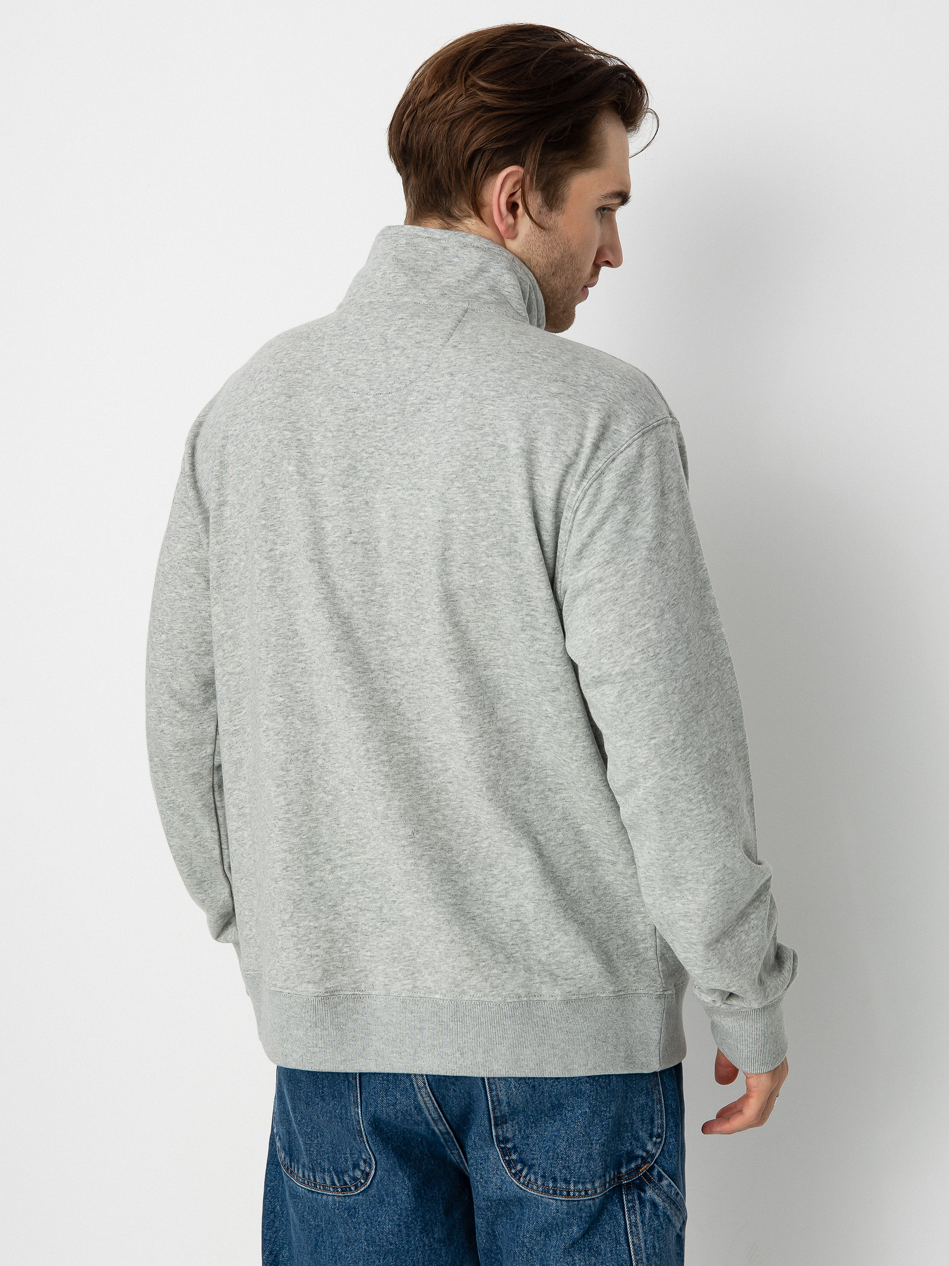 Quiksilver Bold Omni Pulóver (light grey heather)