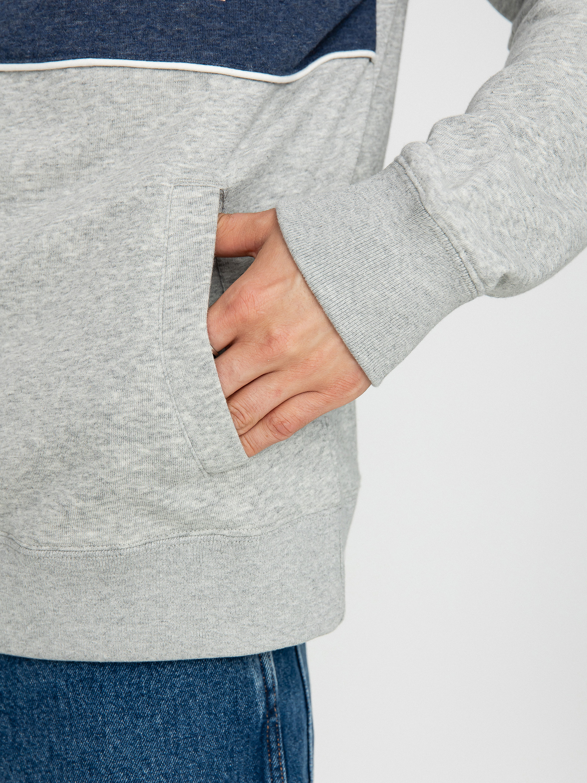 Quiksilver Bold Omni Pulóver (light grey heather)