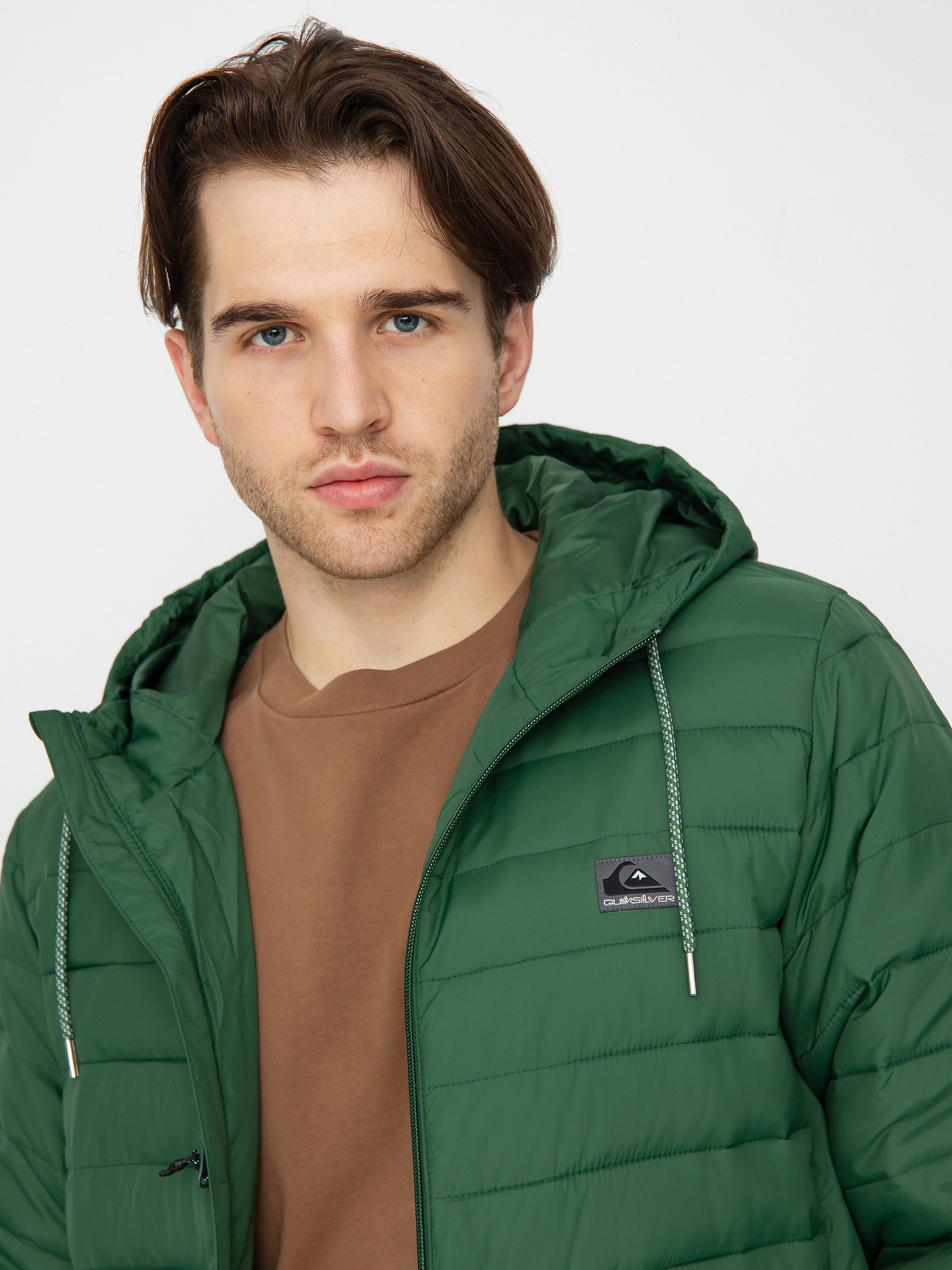 Quiksilver Scaly Hood Dzseki (greener pastures)