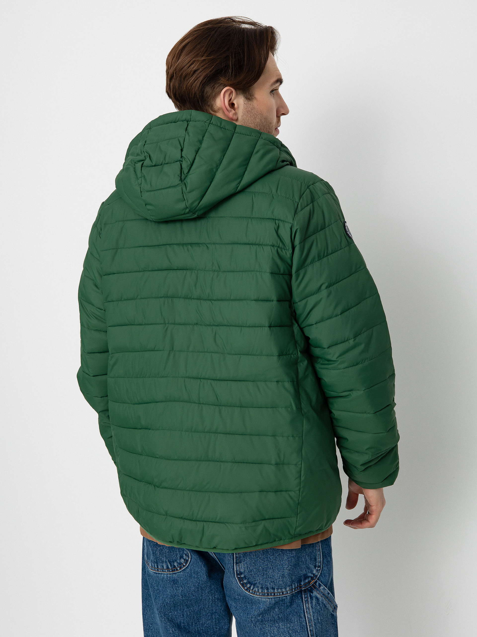 Quiksilver Scaly Hood Dzseki (greener pastures)