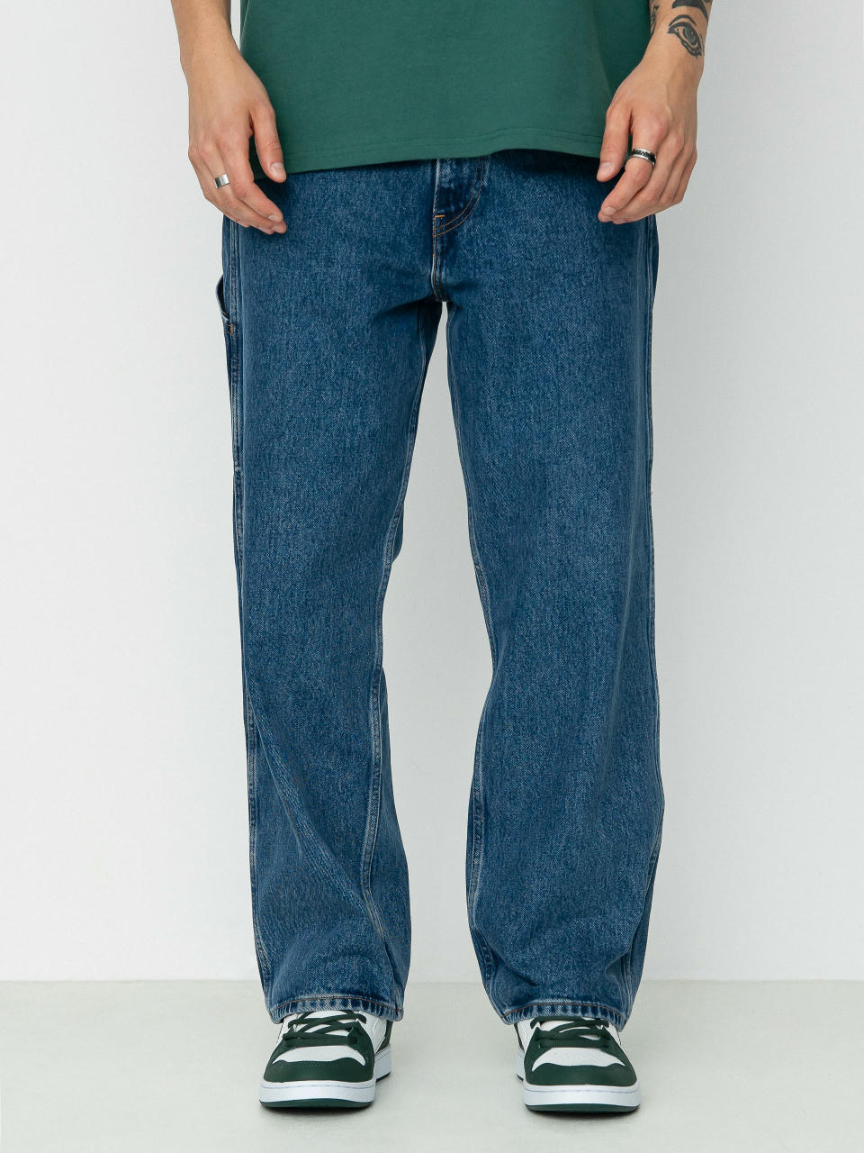 Levi's® Skate Crop Carpenter Kisnadrág (med indigo)