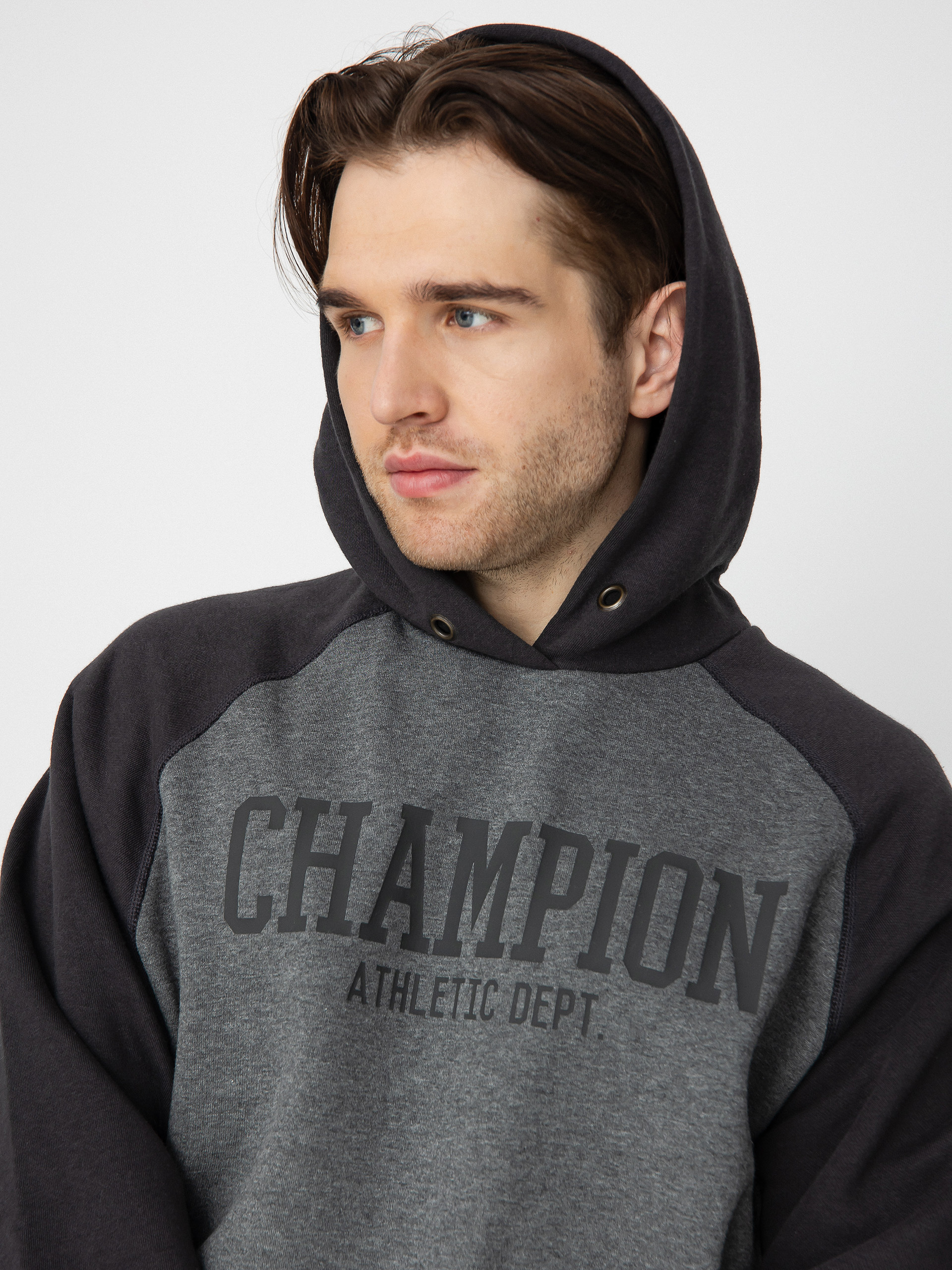 Champion Legacy Hooded Sweatshirt 219169 HD Kapucnis pulóver (gahm/chr)