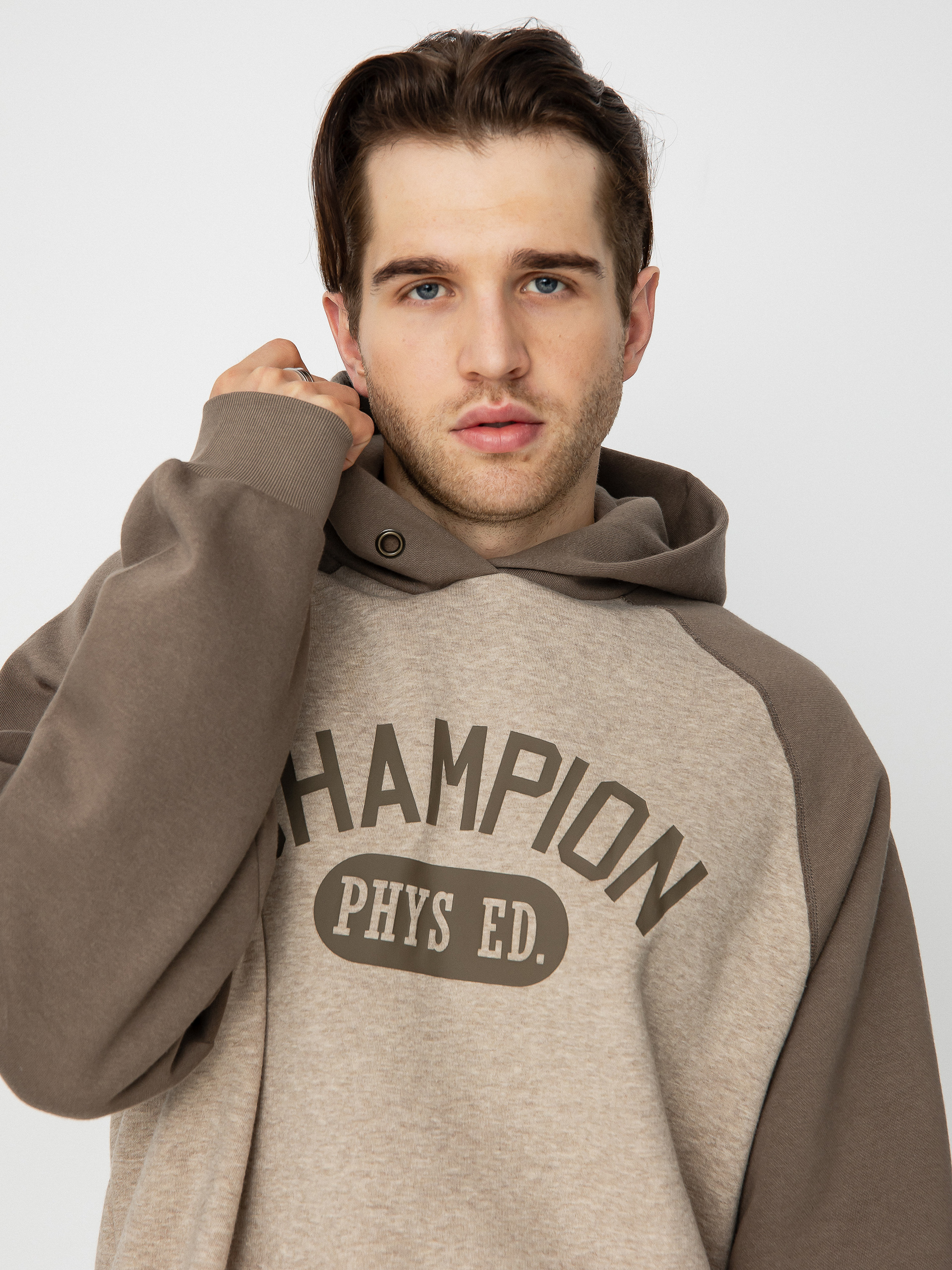 Champion Legacy Hooded Sweatshirt 219169 HD Kapucnis pulóver (mdnm/lhb)