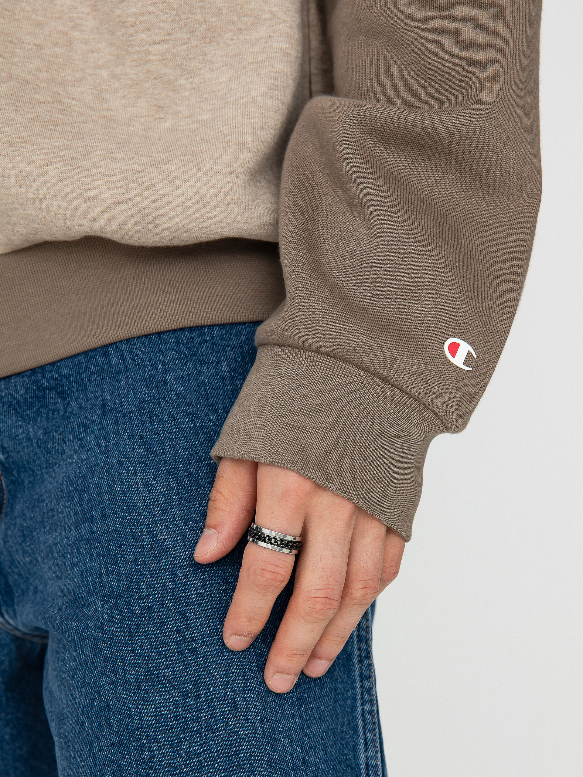 Champion Legacy Hooded Sweatshirt 219169 HD Kapucnis pulóver (mdnm/lhb)