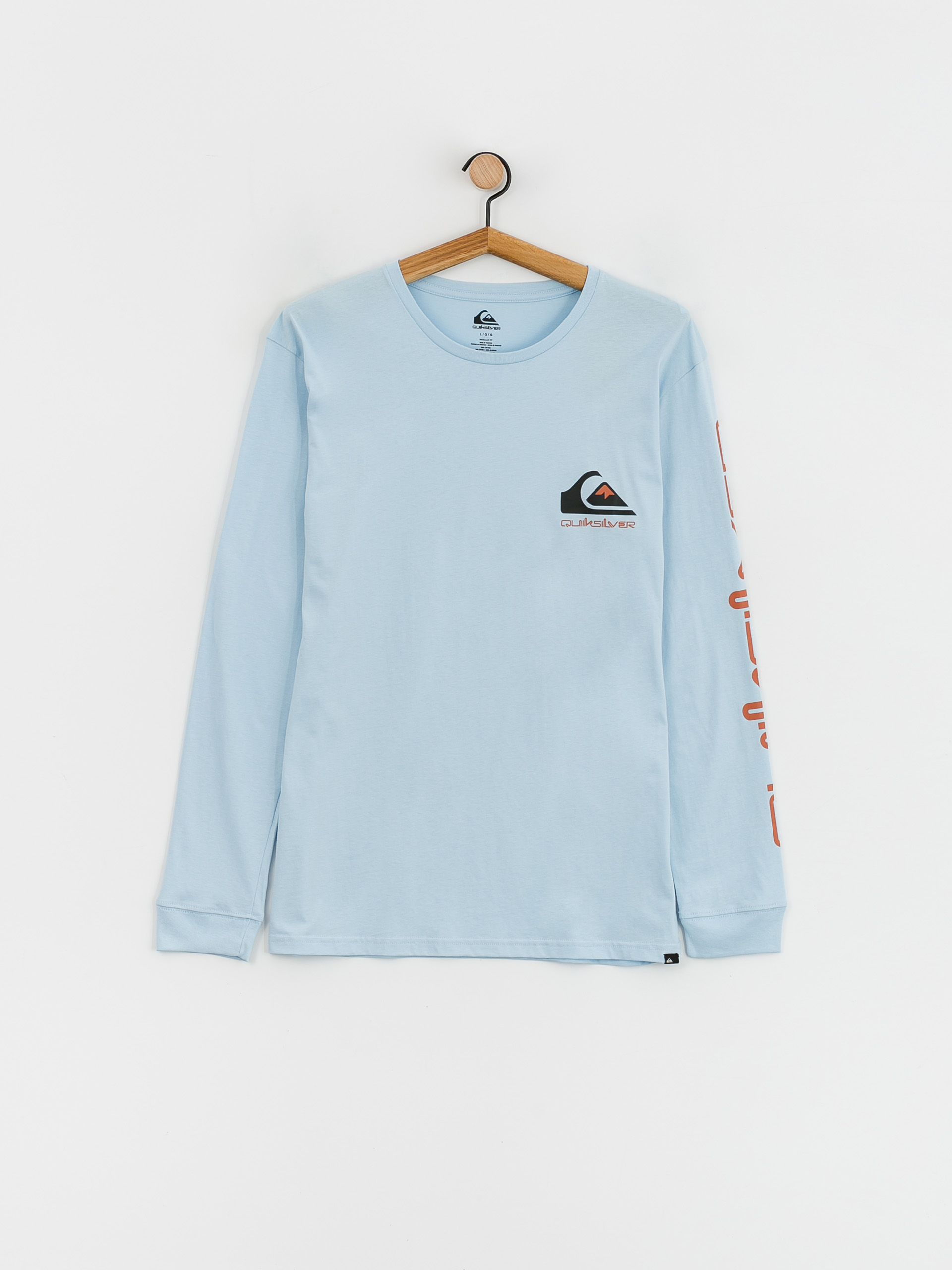 Quiksilver Omni Logo Hosszú ujjú felső (clear sky)