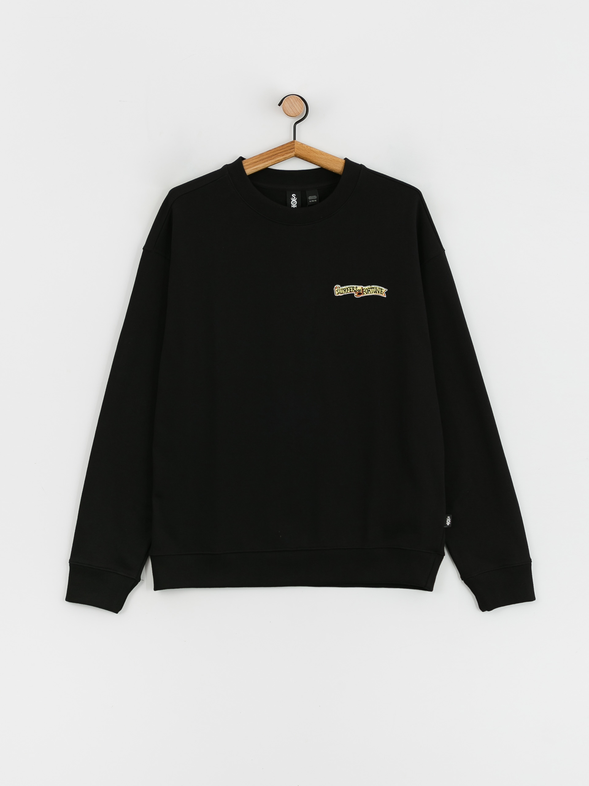 Quiksilver Sof Crew Pulóver (black)