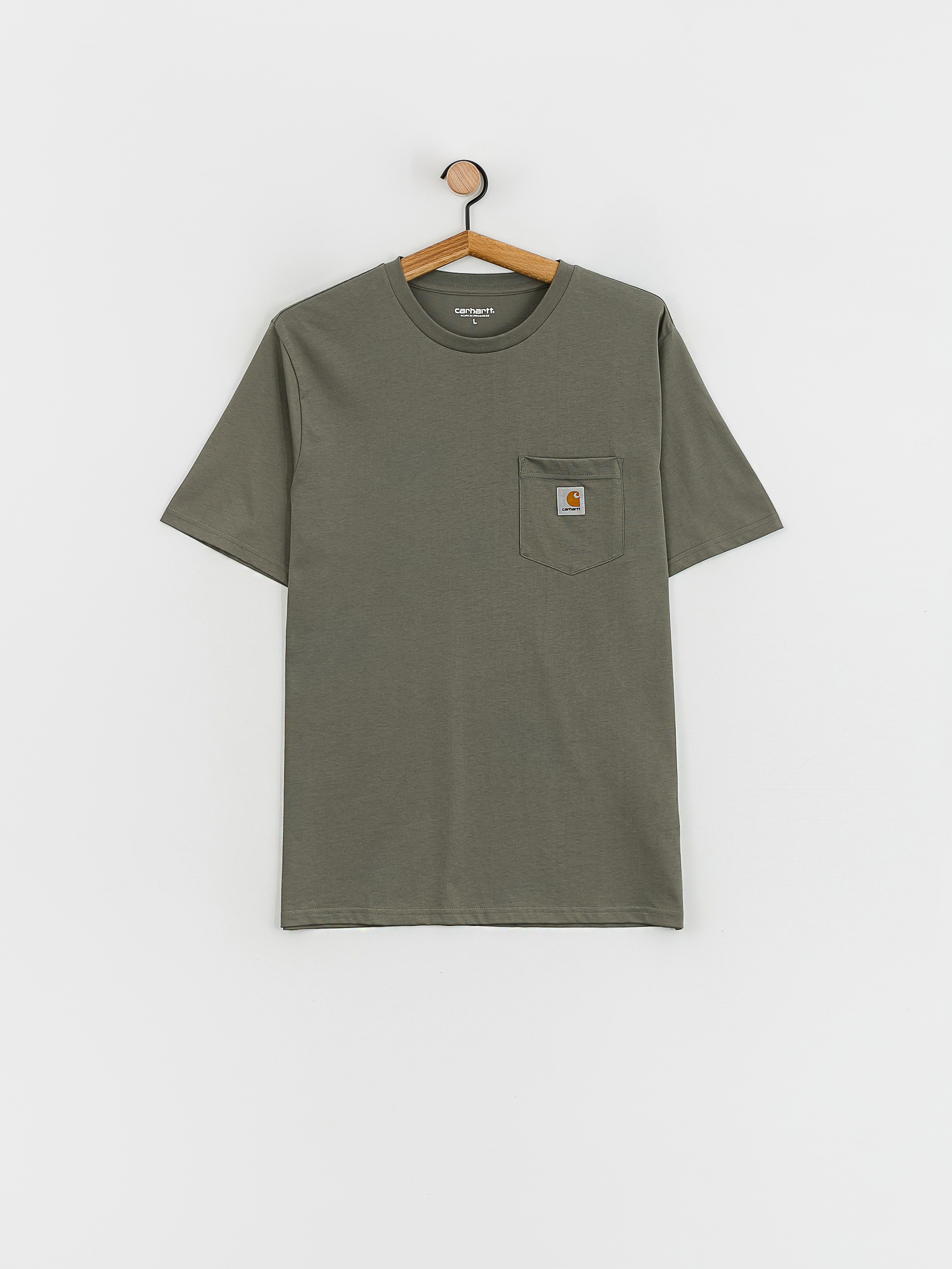 Carhartt WIP Pocket póló (smoke green)