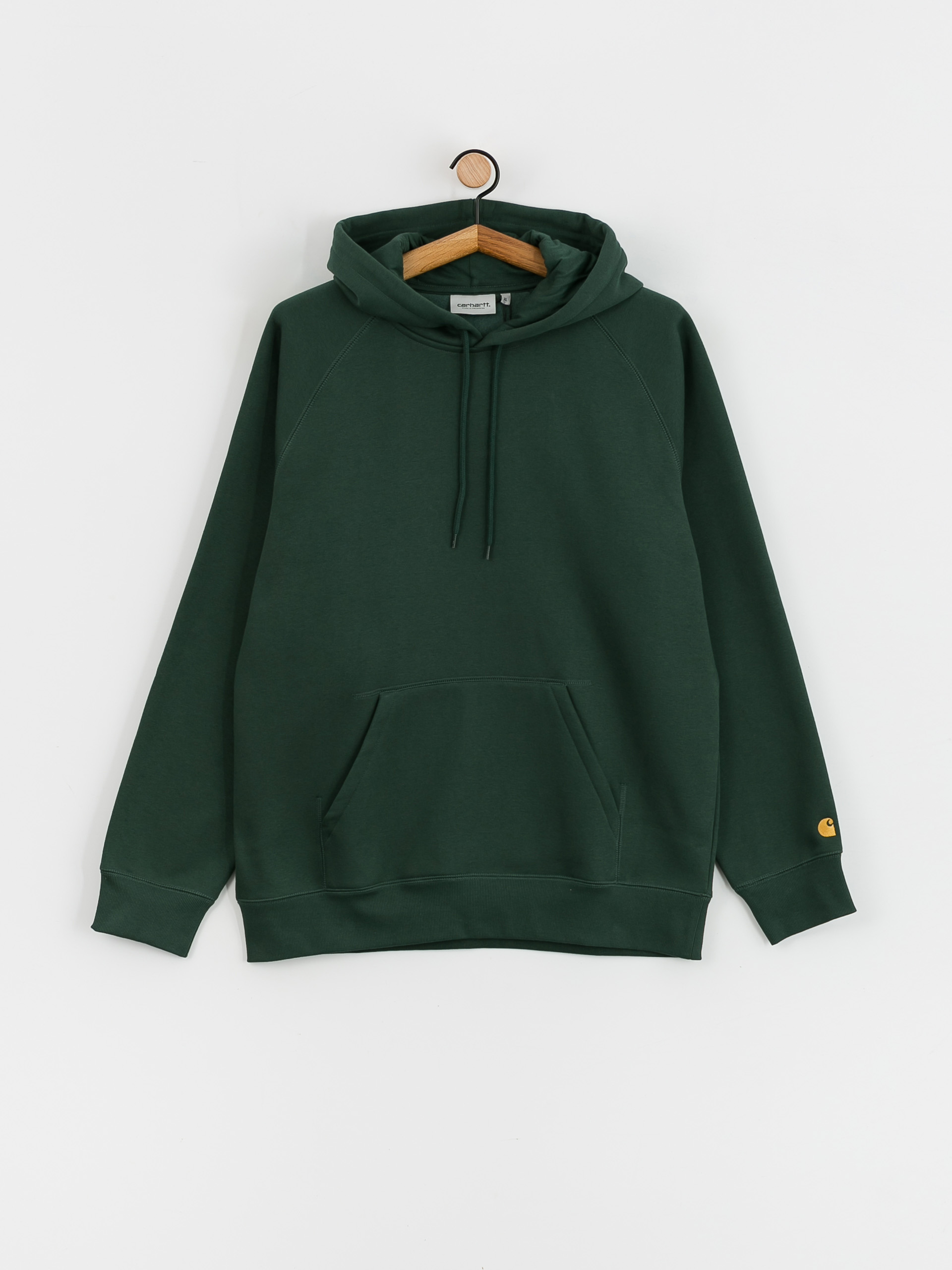 Carhartt WIP Chase HD Kapucnis pulóver (discovery green/gold)