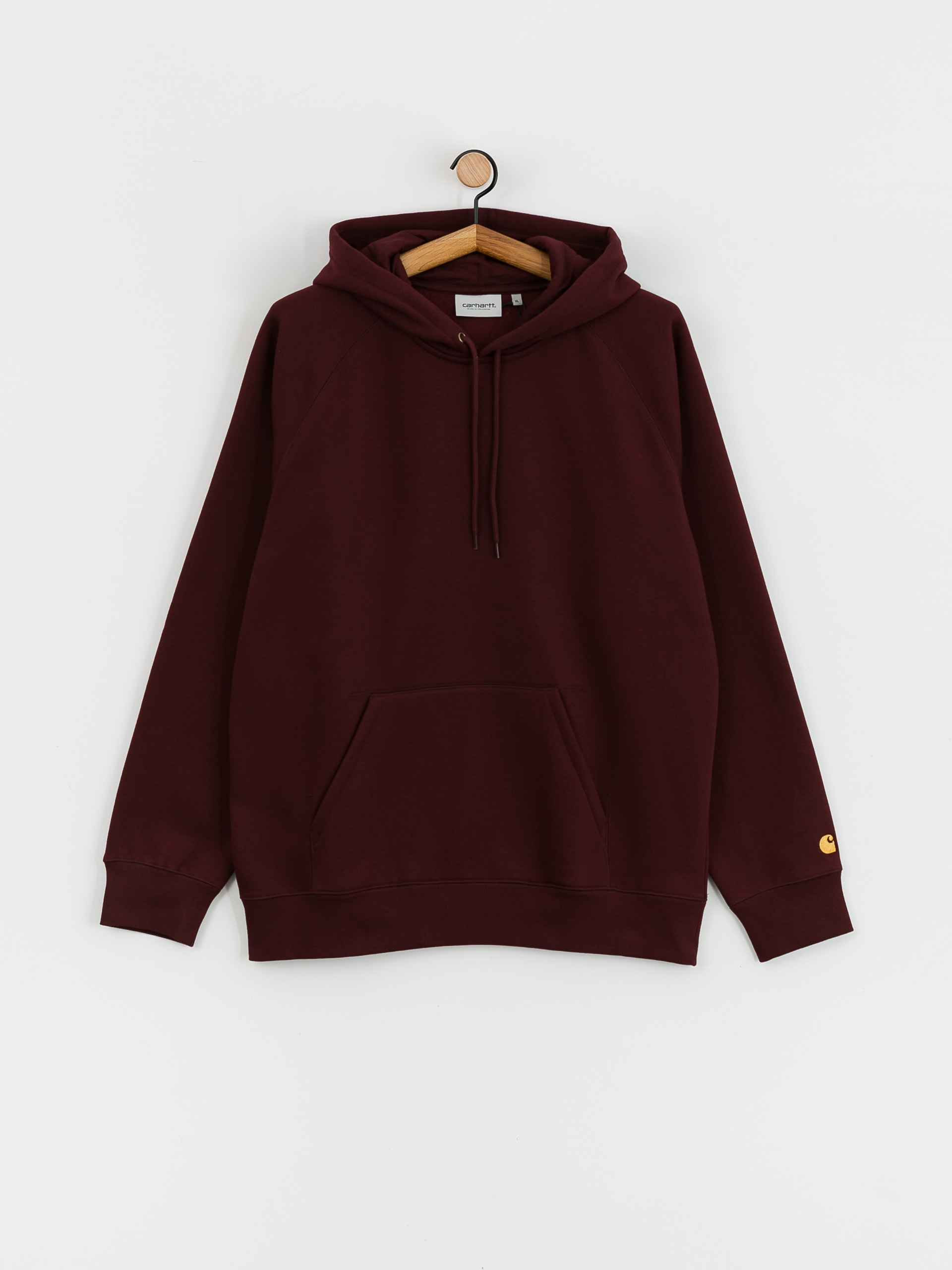 Carhartt WIP Chase HD Kapucnis pulóver (amarone/gold)