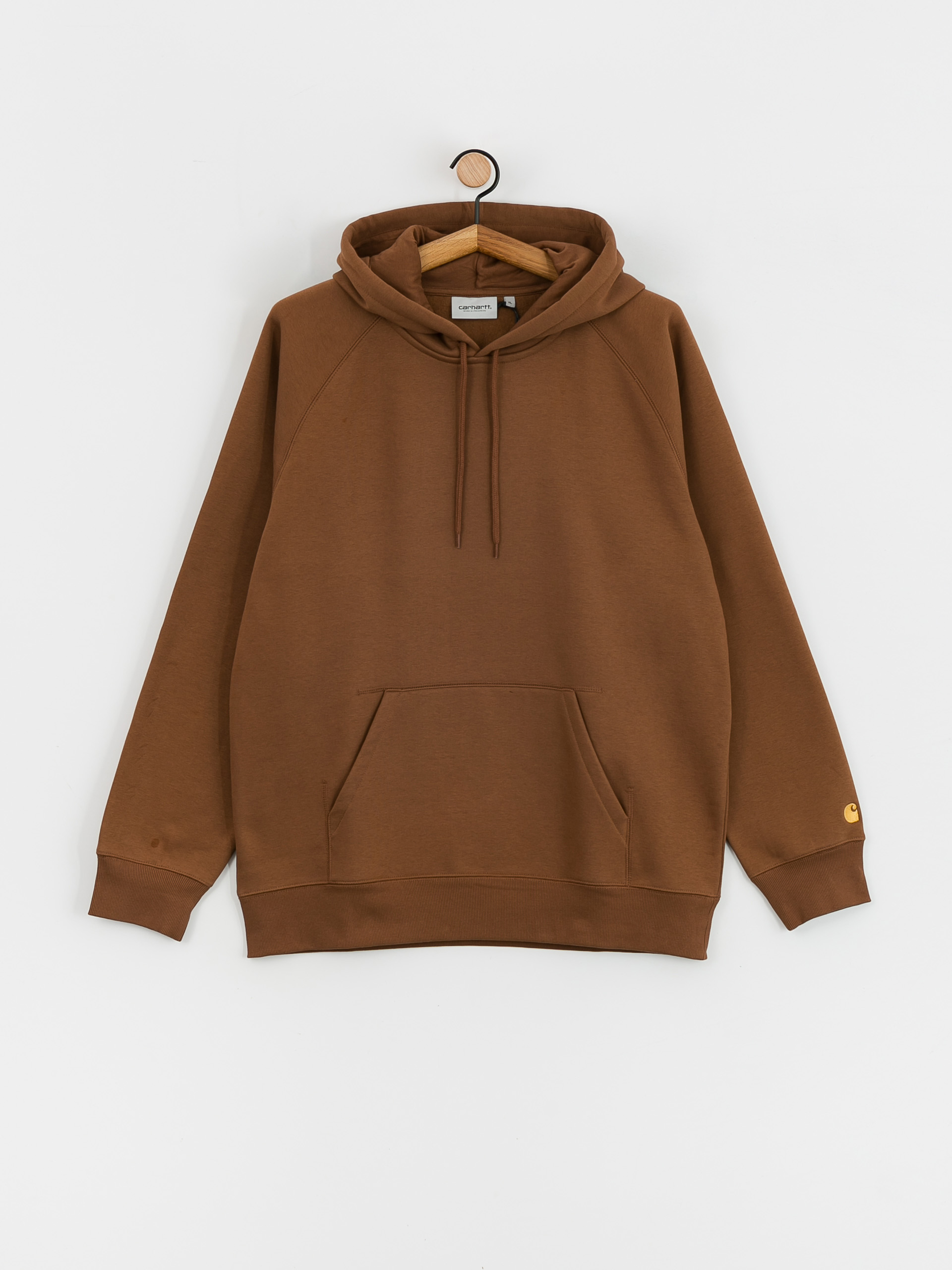 Carhartt WIP Chase HD Kapucnis pulóver (tamarind/gold)