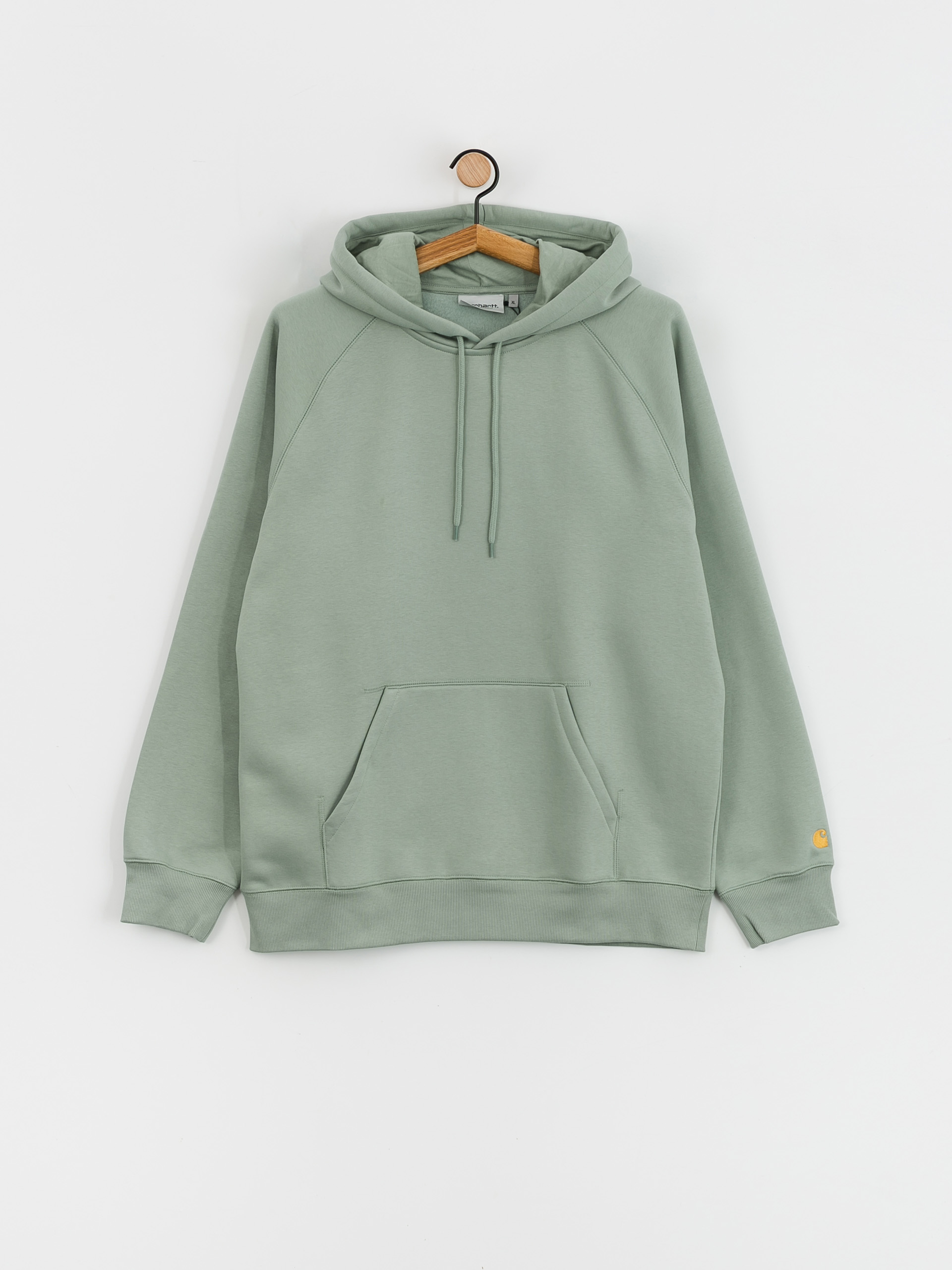 Carhartt WIP Chase HD Kapucnis pulóver (glassy teal/gold)