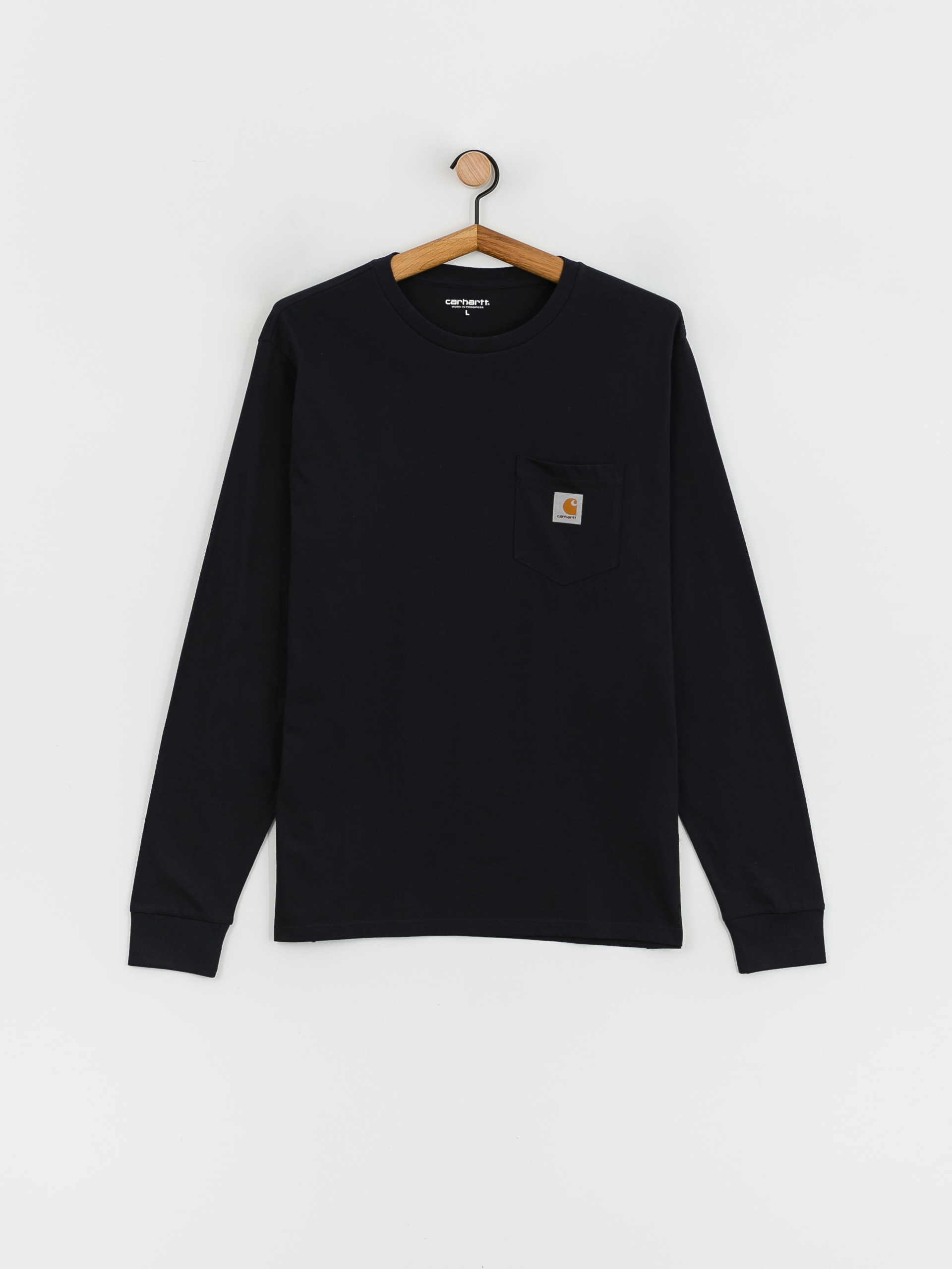 Carhartt WIP Pocket Hosszú ujjú felső (dark navy)